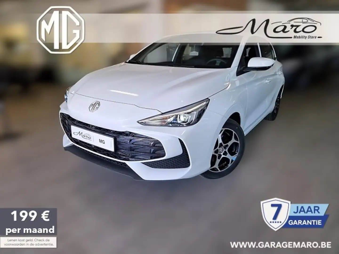 MG MG3 1.5i Comfort | FULL OPTION! - STOCK! | Blanco - 1