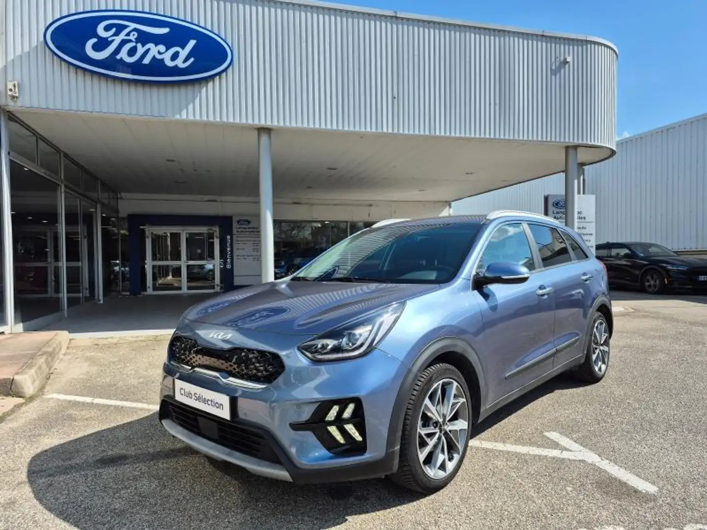 Kia Niro 1.6 GDi 105ch ISG + électrique 43.5ch Lounge DCT6  Bleu - 1