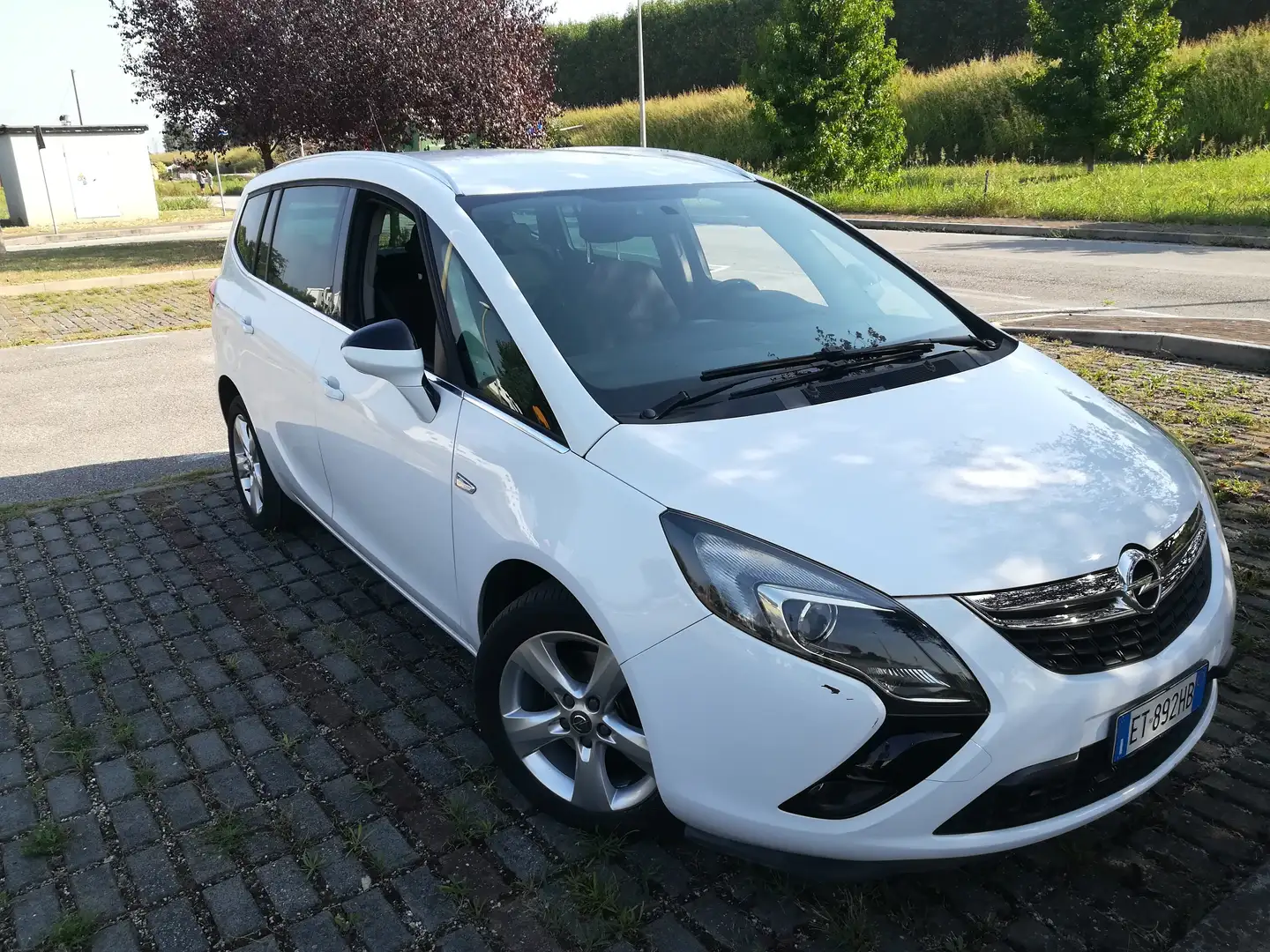 Opel Zafira Tourer Zafira III Tourer 1.6 t Elective ecoM 150cv Blanc - 1