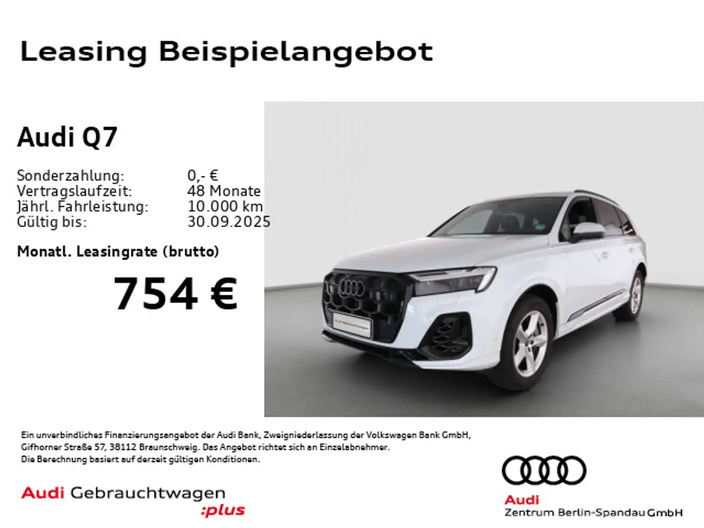 Audi Q7 55 TFSI e qu. S line tiptronic *MATRIX*AHK* Blanc - 1