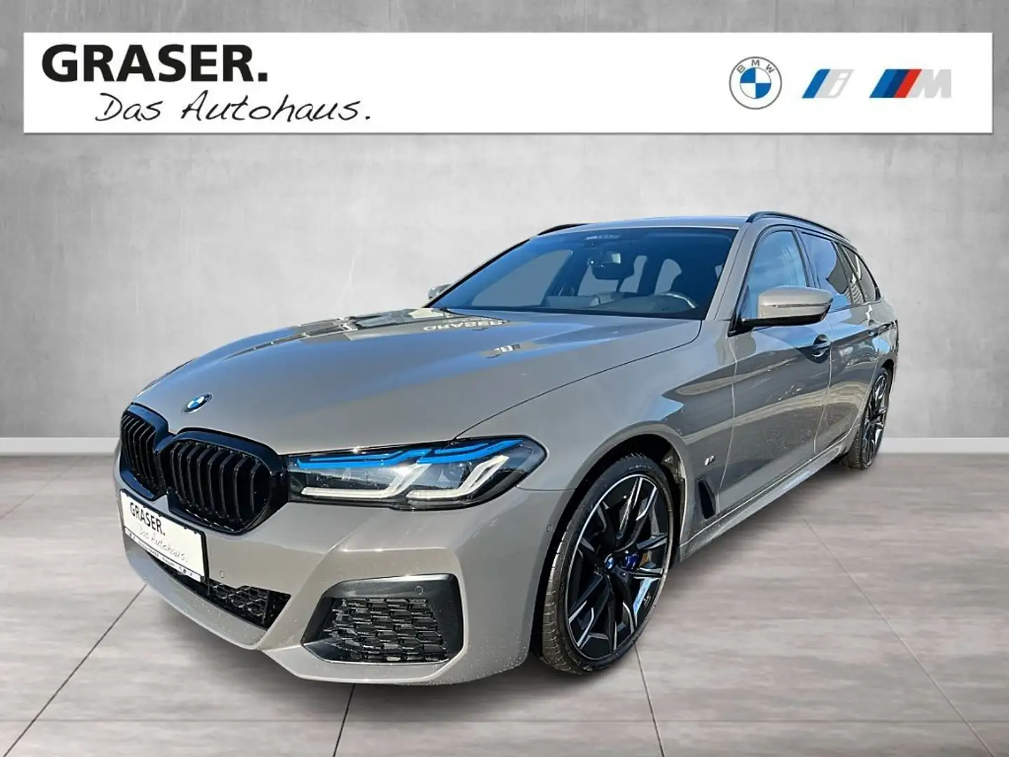 BMW 540 i xDrive A M Sportpaket Head-Up HK HiFi DAB Grau - 1