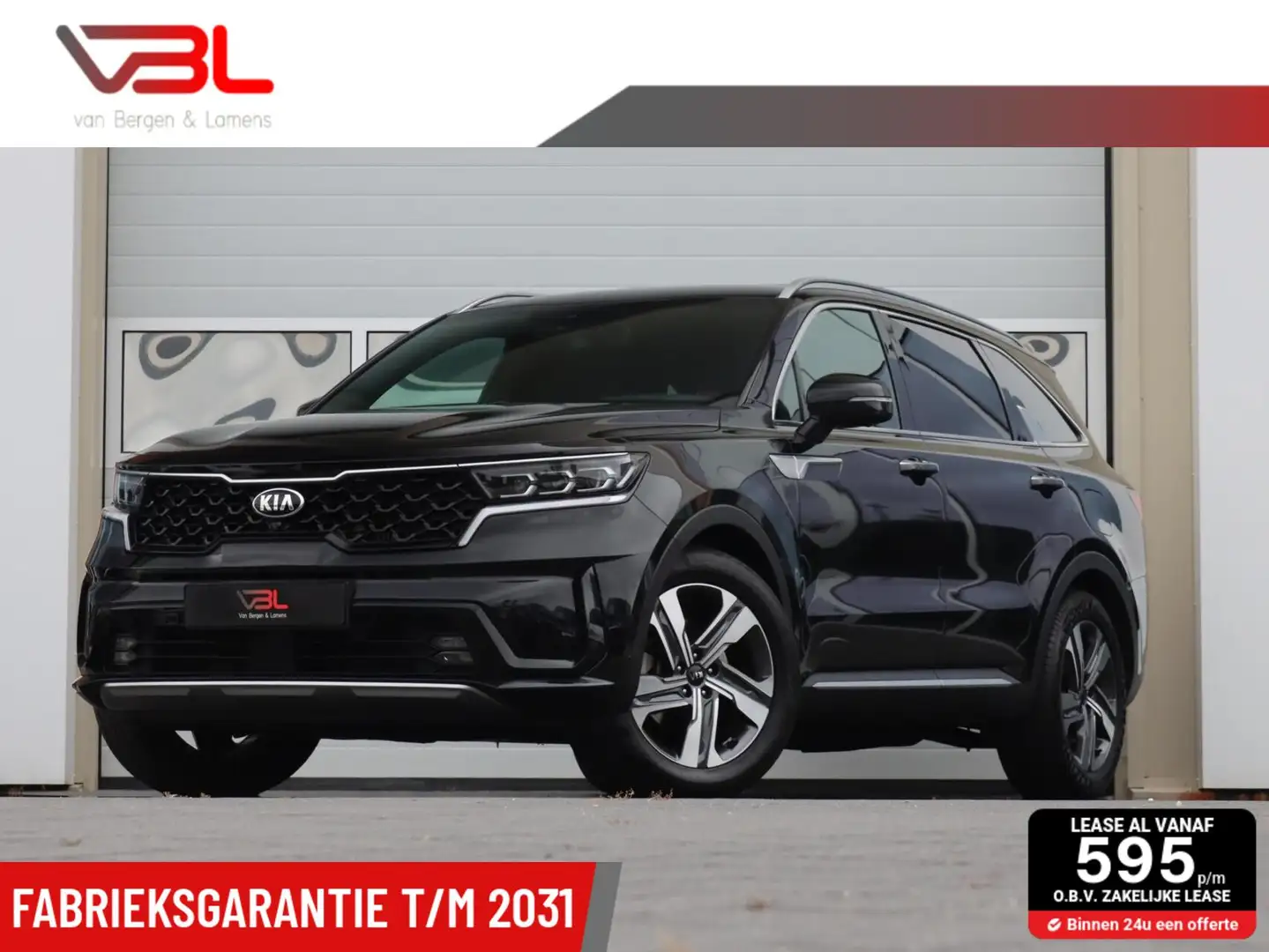 Kia Sorento 1.6 T-GDI 265PK Plug-in Hybrid 4WD ExecutiveLine | Noir - 1