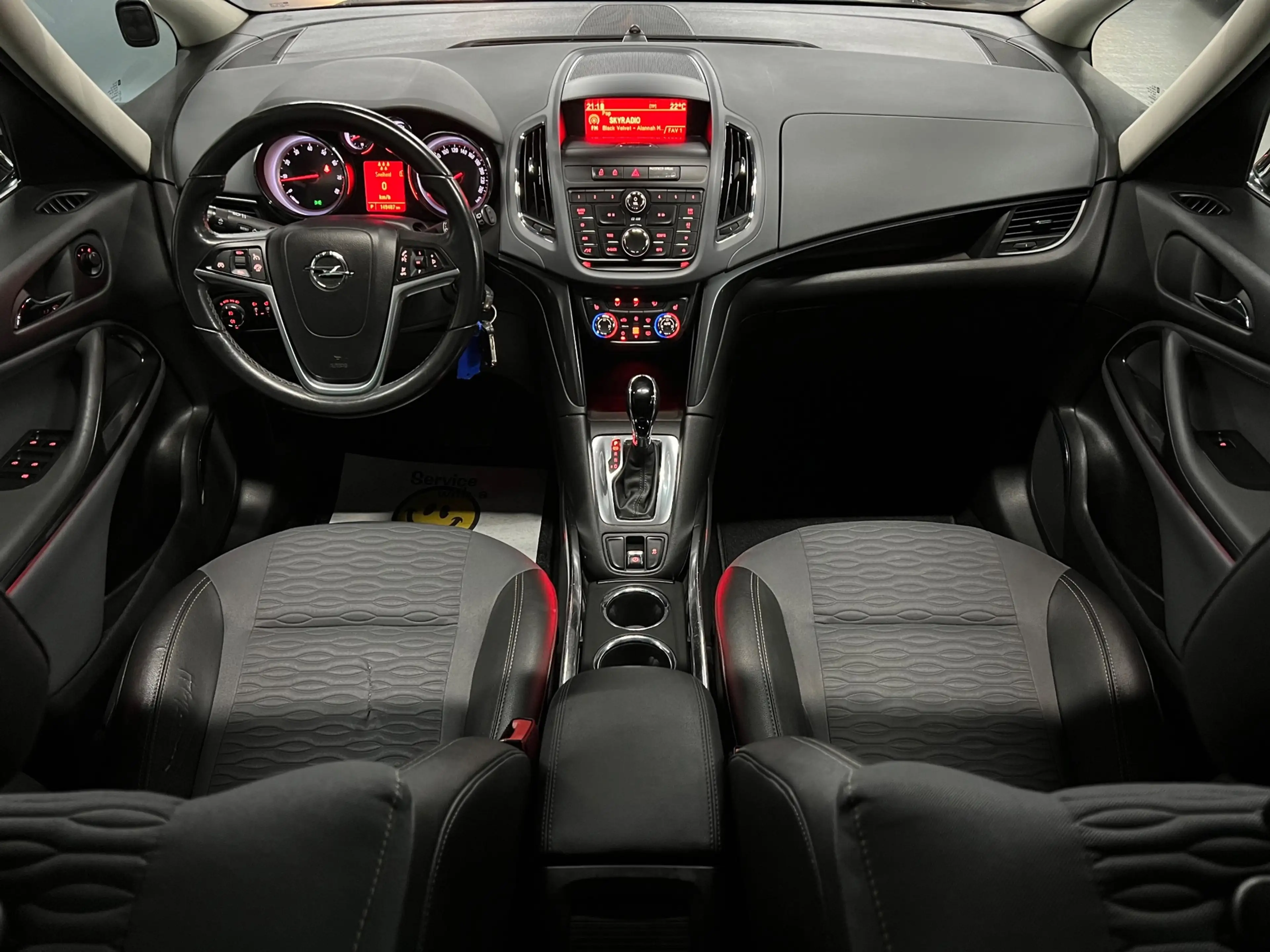 Opel Zafira Tourer 1.4 Cosmo 7p. Automaat PANORAMADAK — photo 7