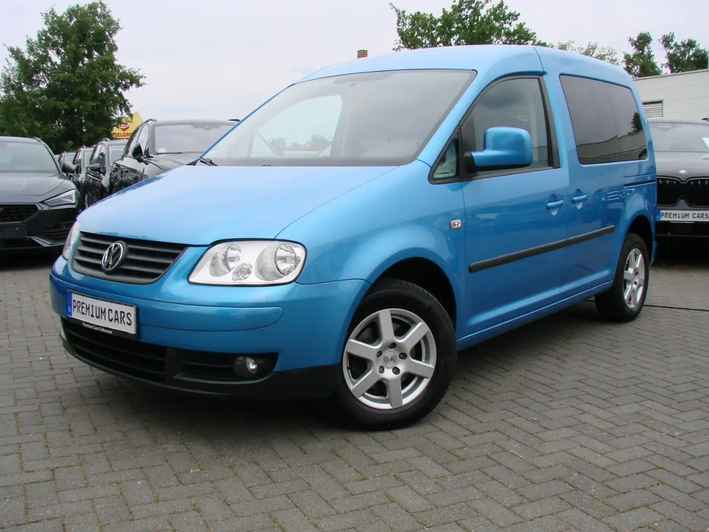 Volkswagen Caddy Life 1.6MPi Familiy 7-Sitzer AHK Klima Blau - 2