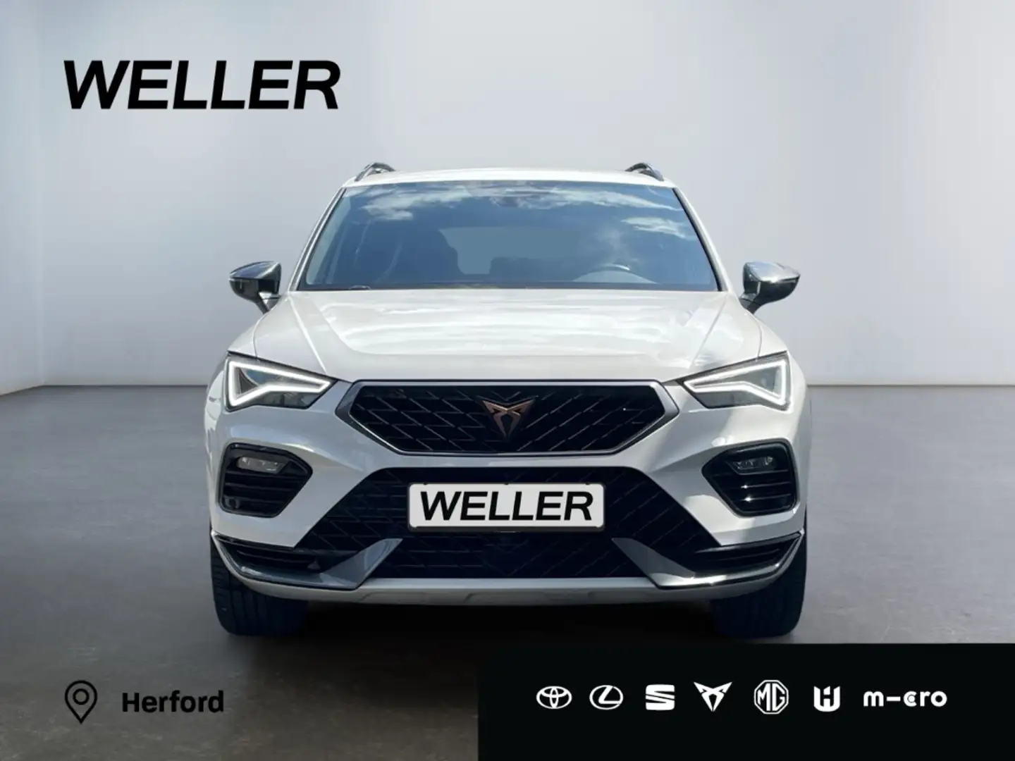 CUPRA Ateca VZ 2.0 TSI 4Drive DSG *360°*el Heck*Beats* Weiß - 2