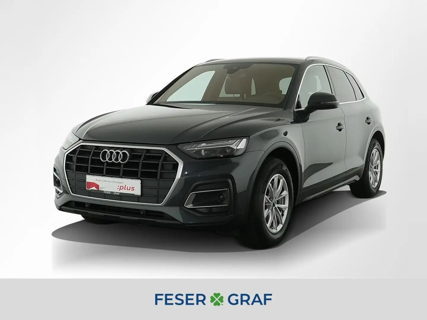 Audi Q5 50 TDI Luft/air,Matrix,Leder,Navi,Sportsitze Gris - 1
