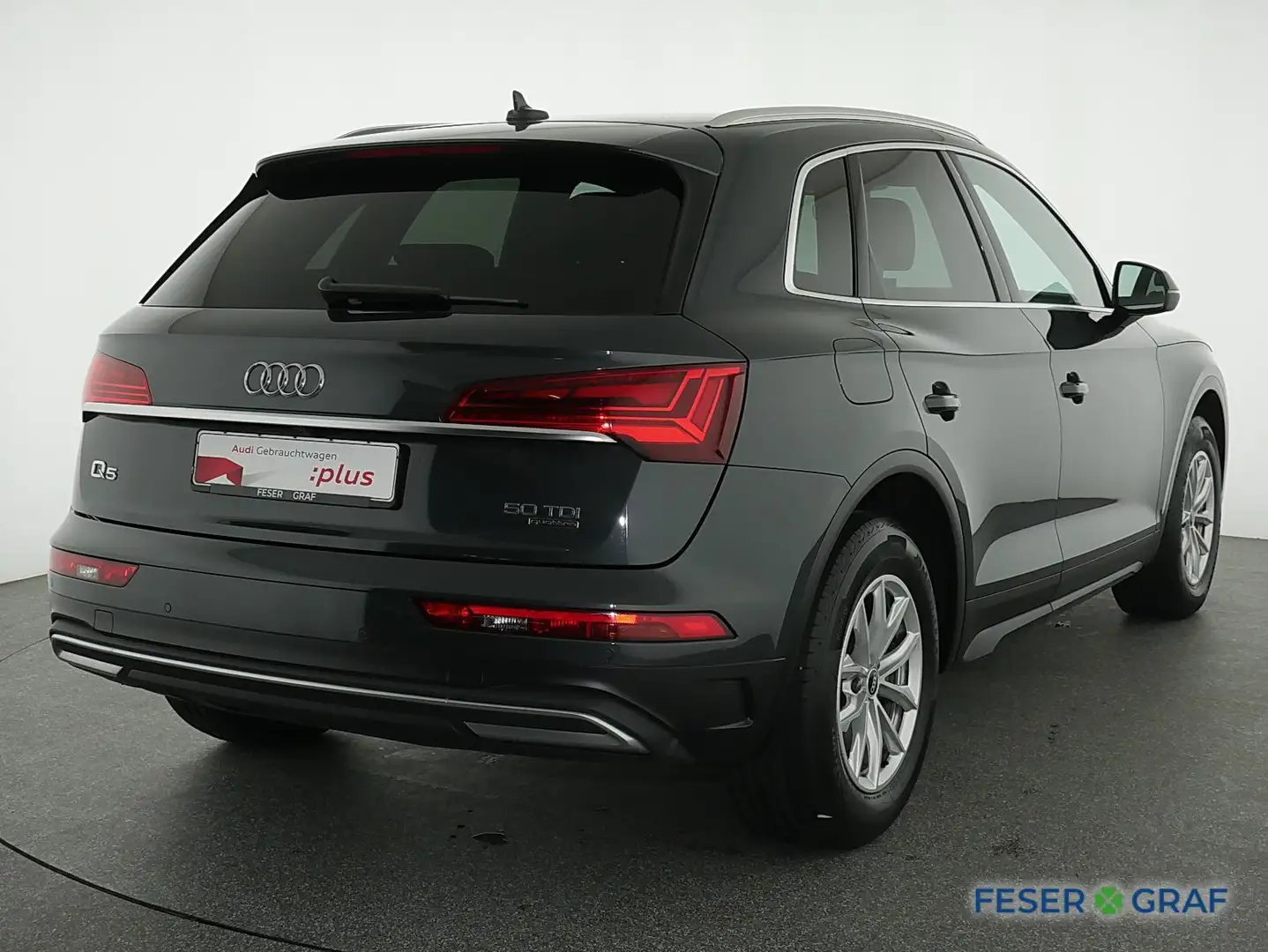 Audi Q5 50 TDI Luft/air,Matrix,Leder,Navi,Sportsitze Grau - 2