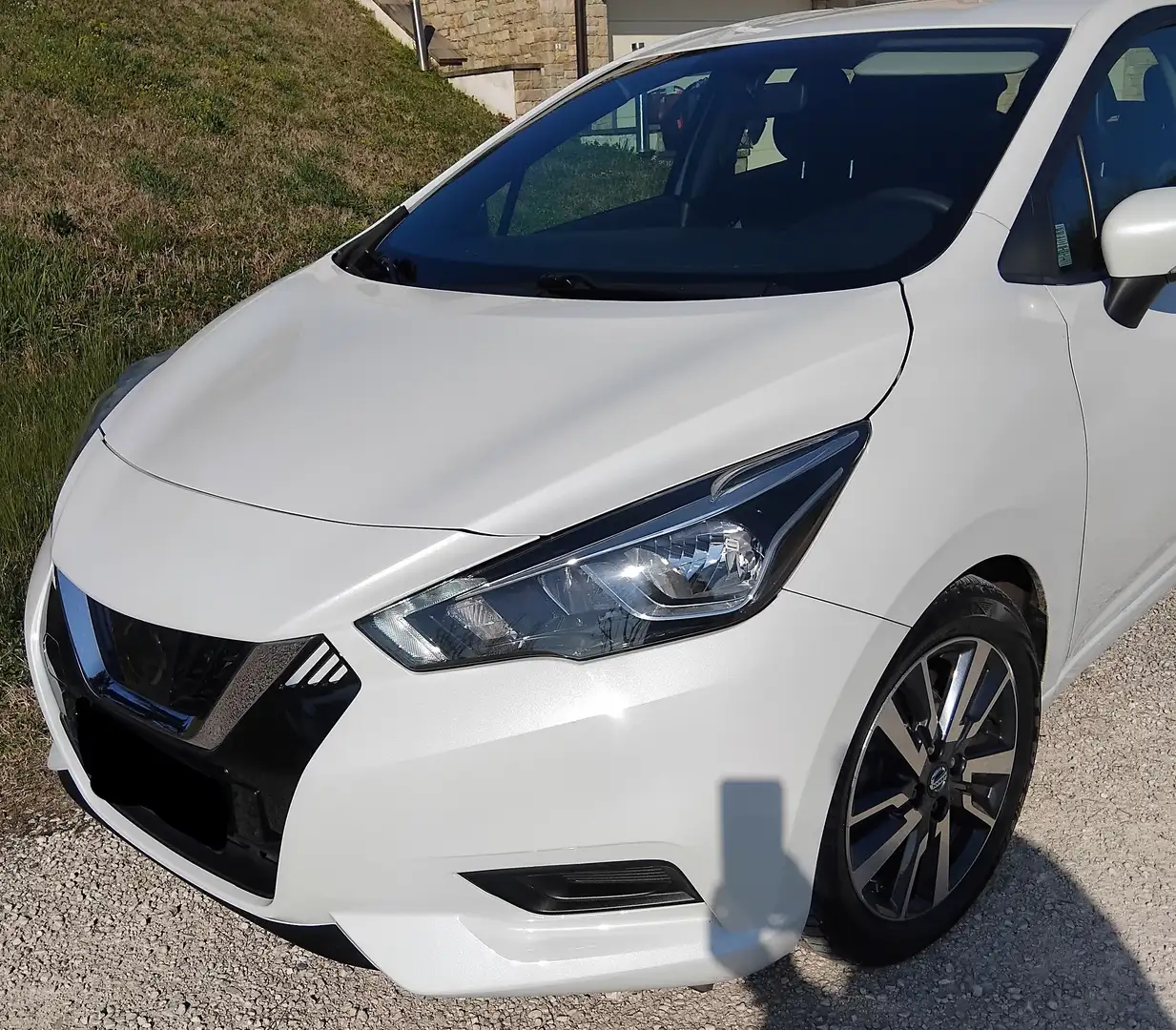 Nissan Micra Micra 2018 1.5 dci N-Connecta 90cv Bianco - 1