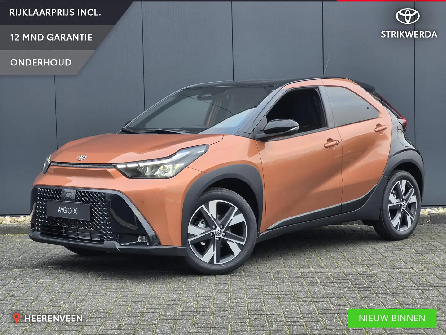 Toyota Aygo X Hybrid 115 pulse | Easy pack | Nieuw op voorraad | Oranje - 1