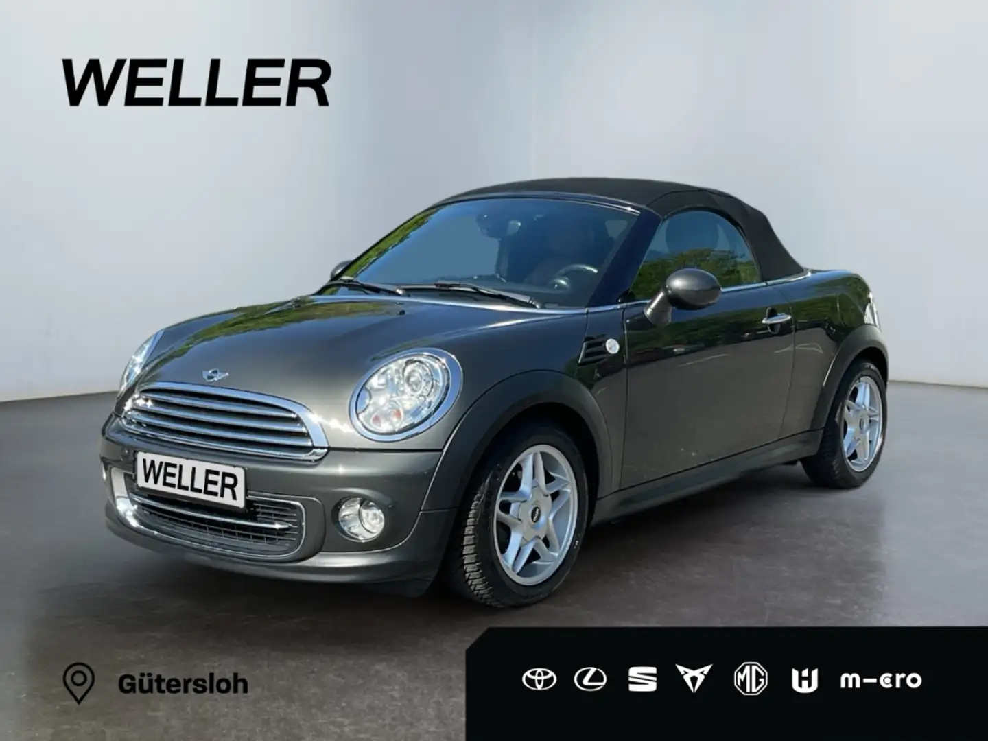 MINI Cooper Roadster *Bi-Xenon*Leder*el Verdeck*SHZ* Gri - 1