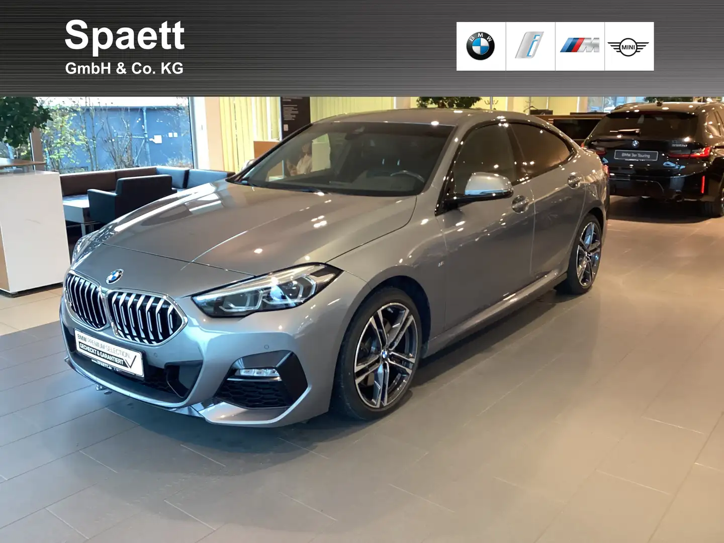 BMW 220 d Gran Coupé M Sport DAB LED WLAN Tempomat Grau - 1