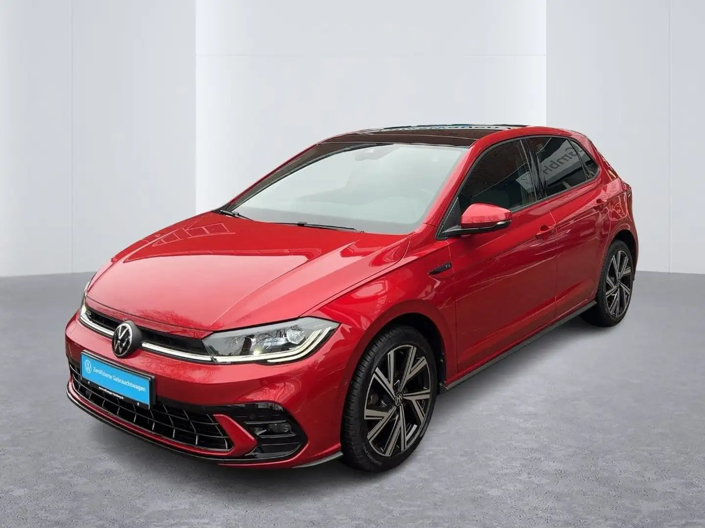 Volkswagen Polo 1.0 TSI DSG R-Line Pano Kamera Rot - 2
