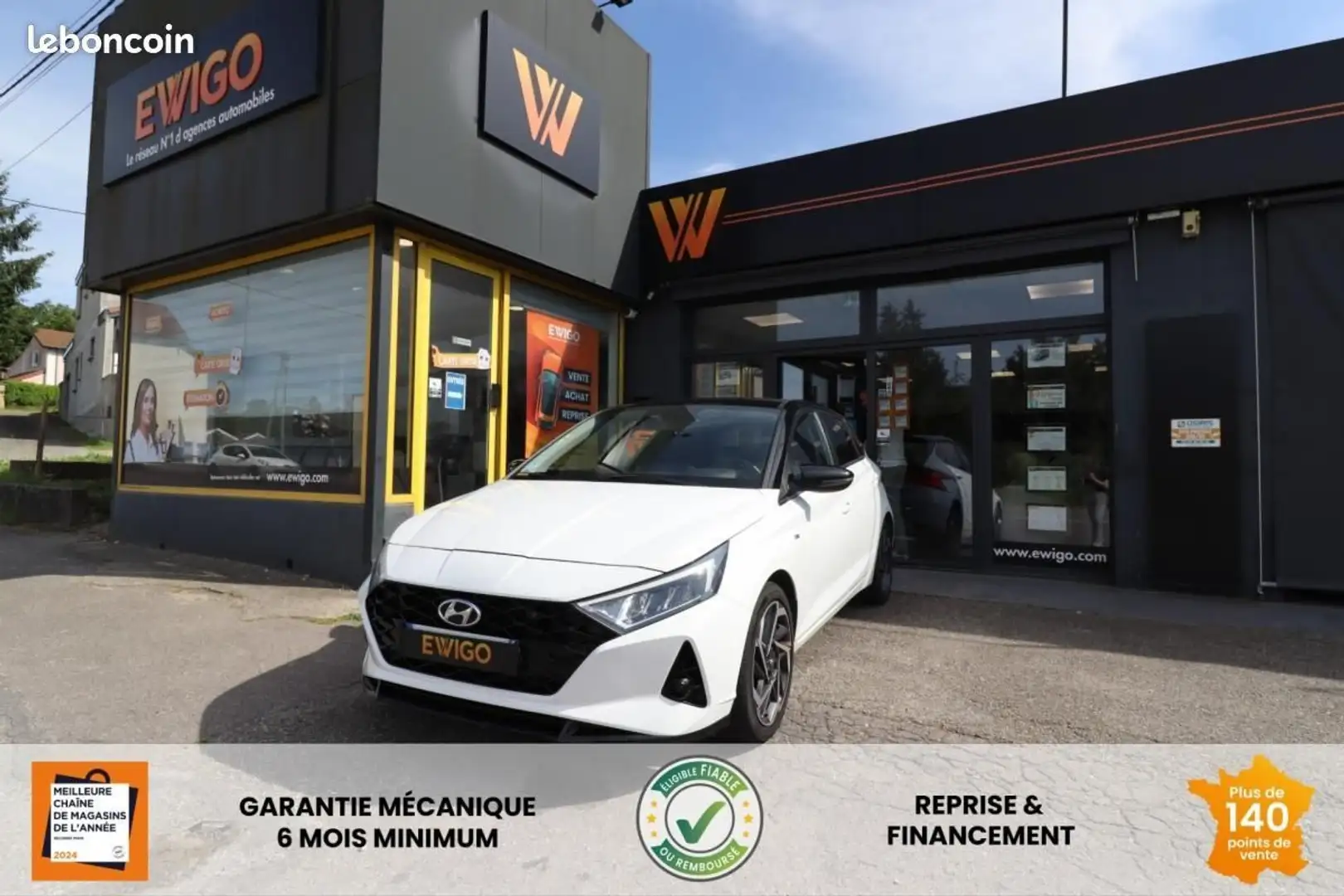 Hyundai i20 1.0 T-GDI 100 HYBRID MHEV 48VOLT CREATIVE Blanc - 1