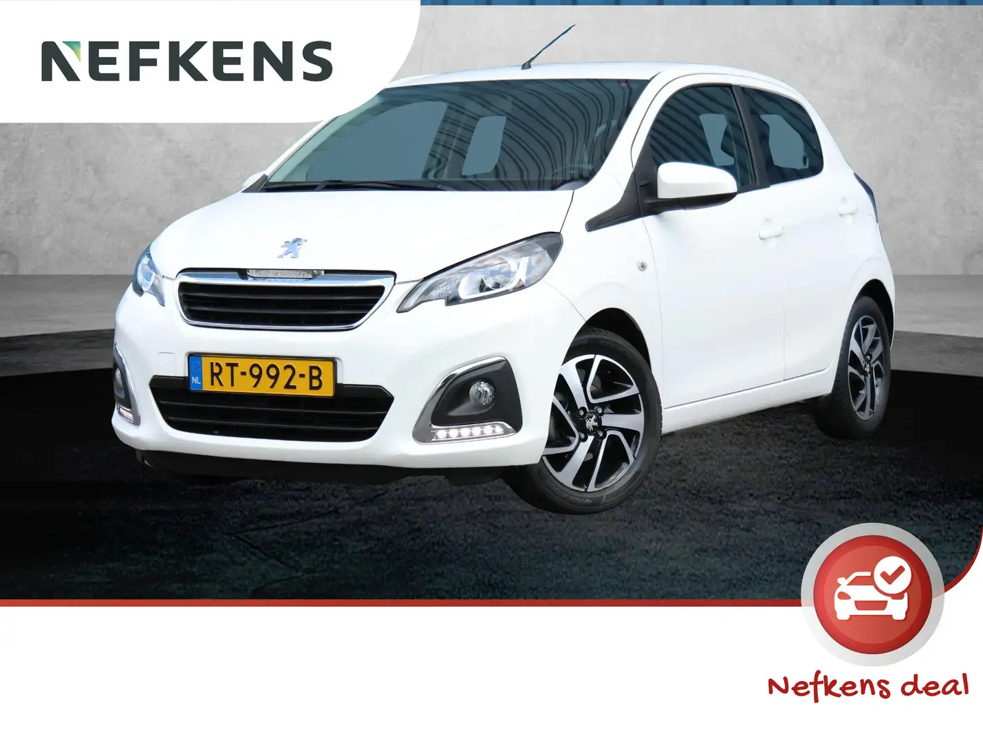 Peugeot 108 1.0 68 pk Allure | Navigatie | Airco | Bluetooth | Weiß - 1