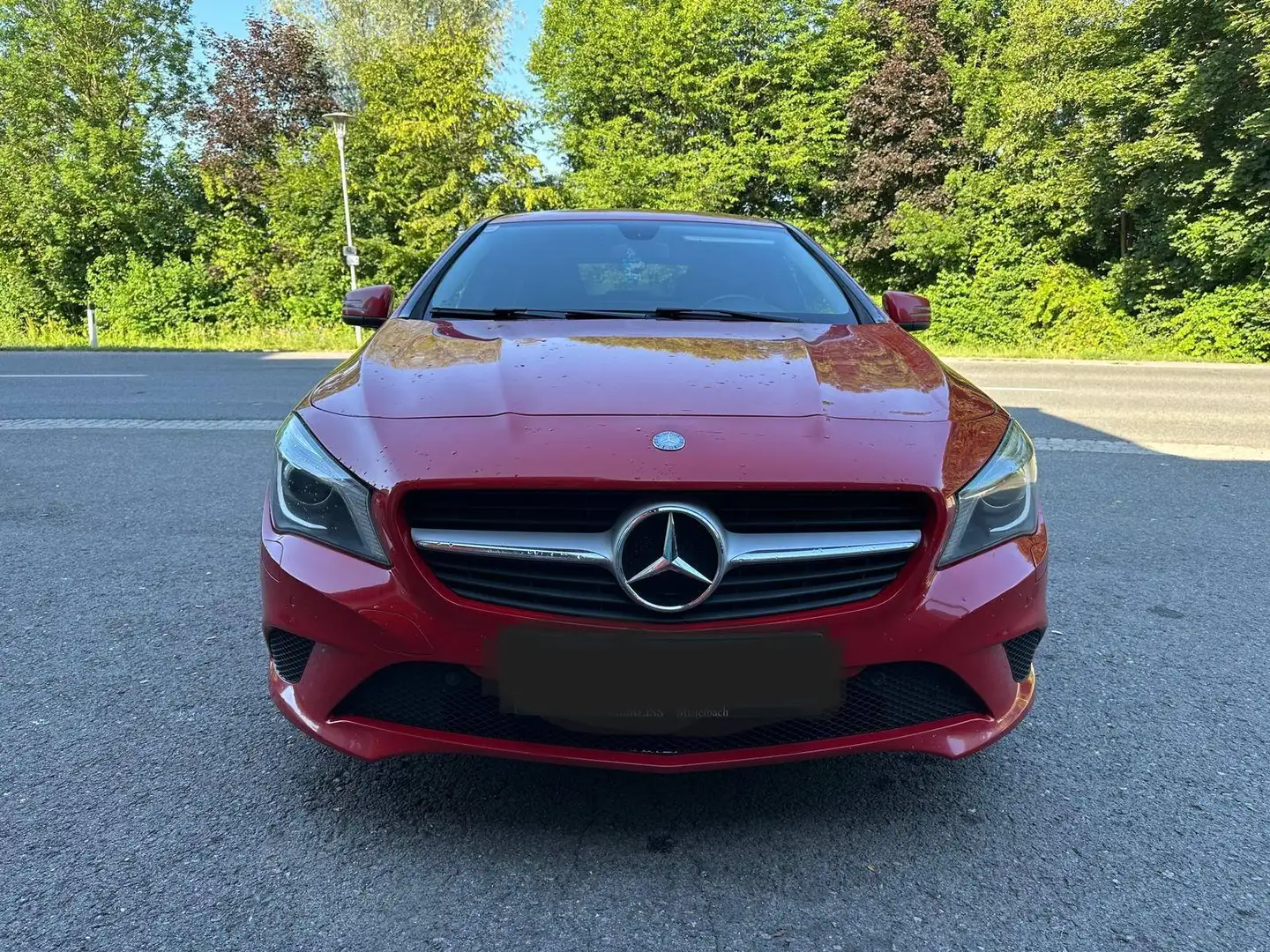 Mercedes-Benz CLA 220 CLA 220 CDI Aut. Rot - 2