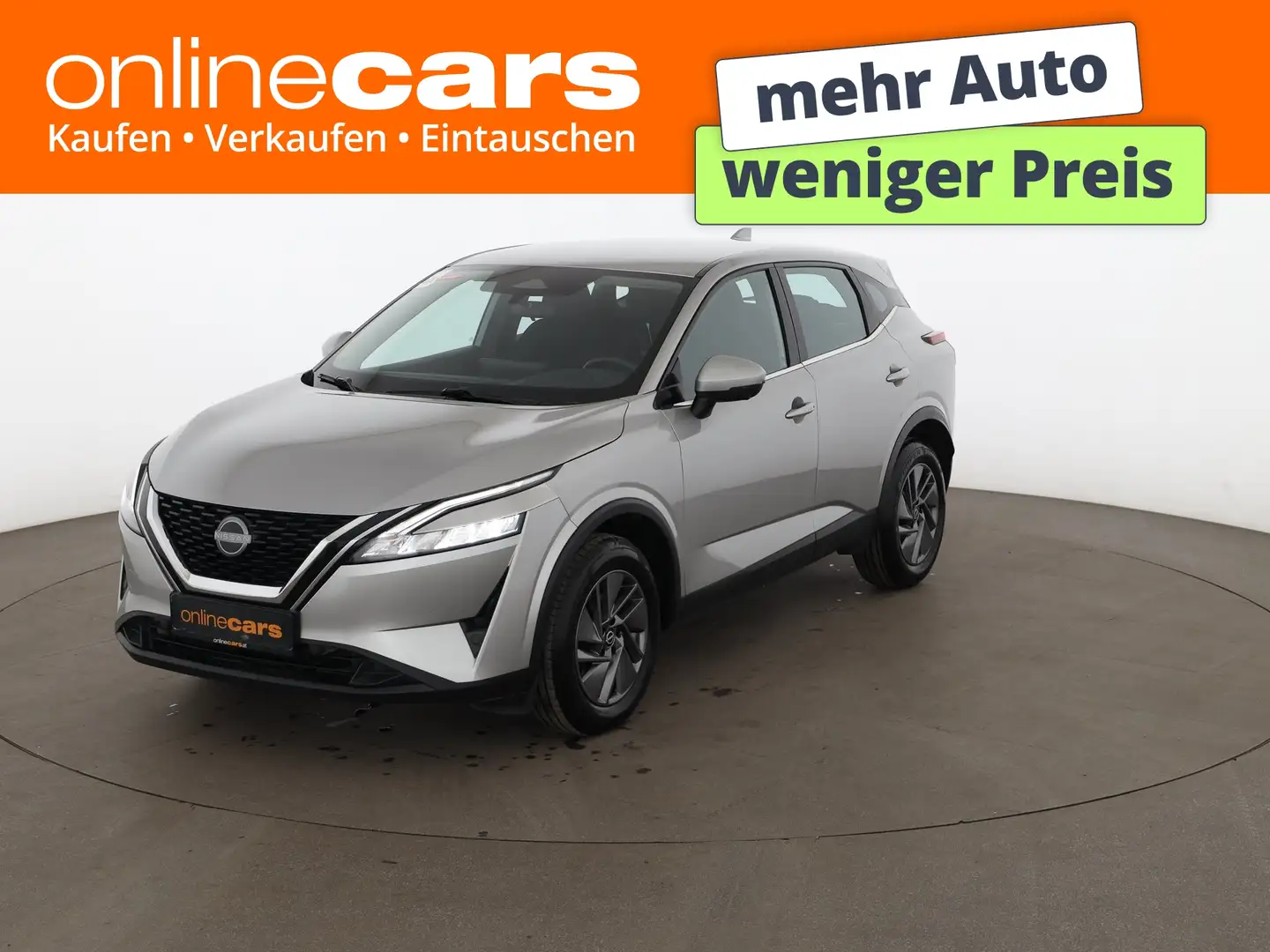 Nissan Qashqai 1.3 DIG-T MHEV Visia LED 360-CAM RADAR Grau - 1