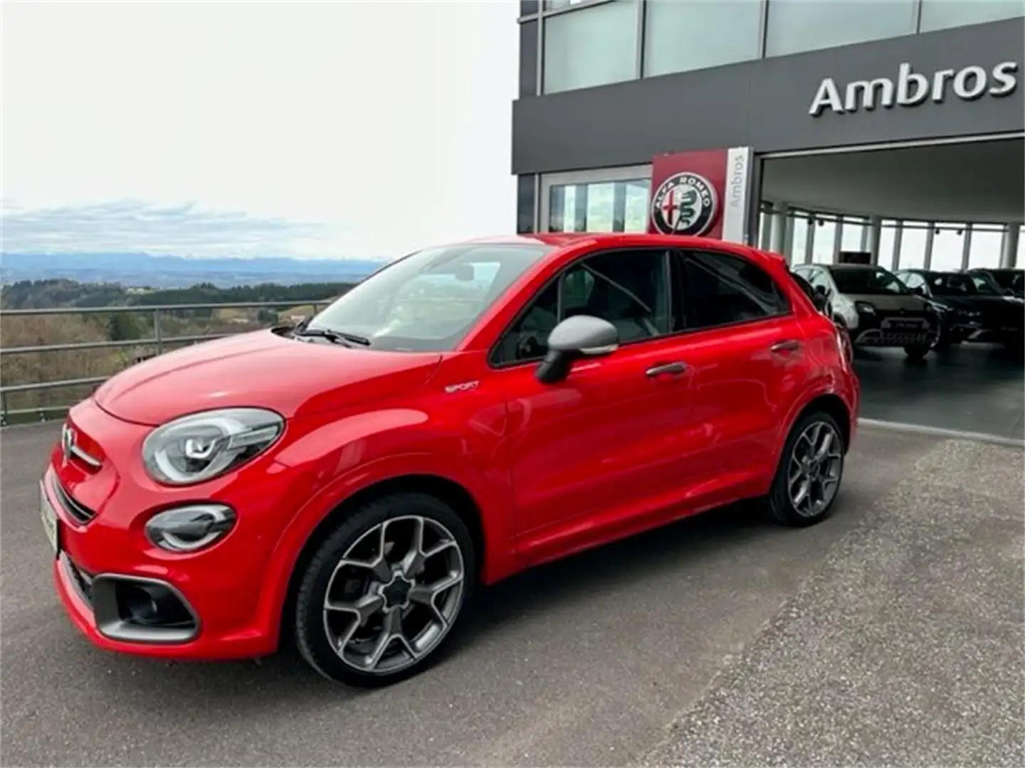Fiat 500X Sport FireFly Turbo 150 Rot - 1