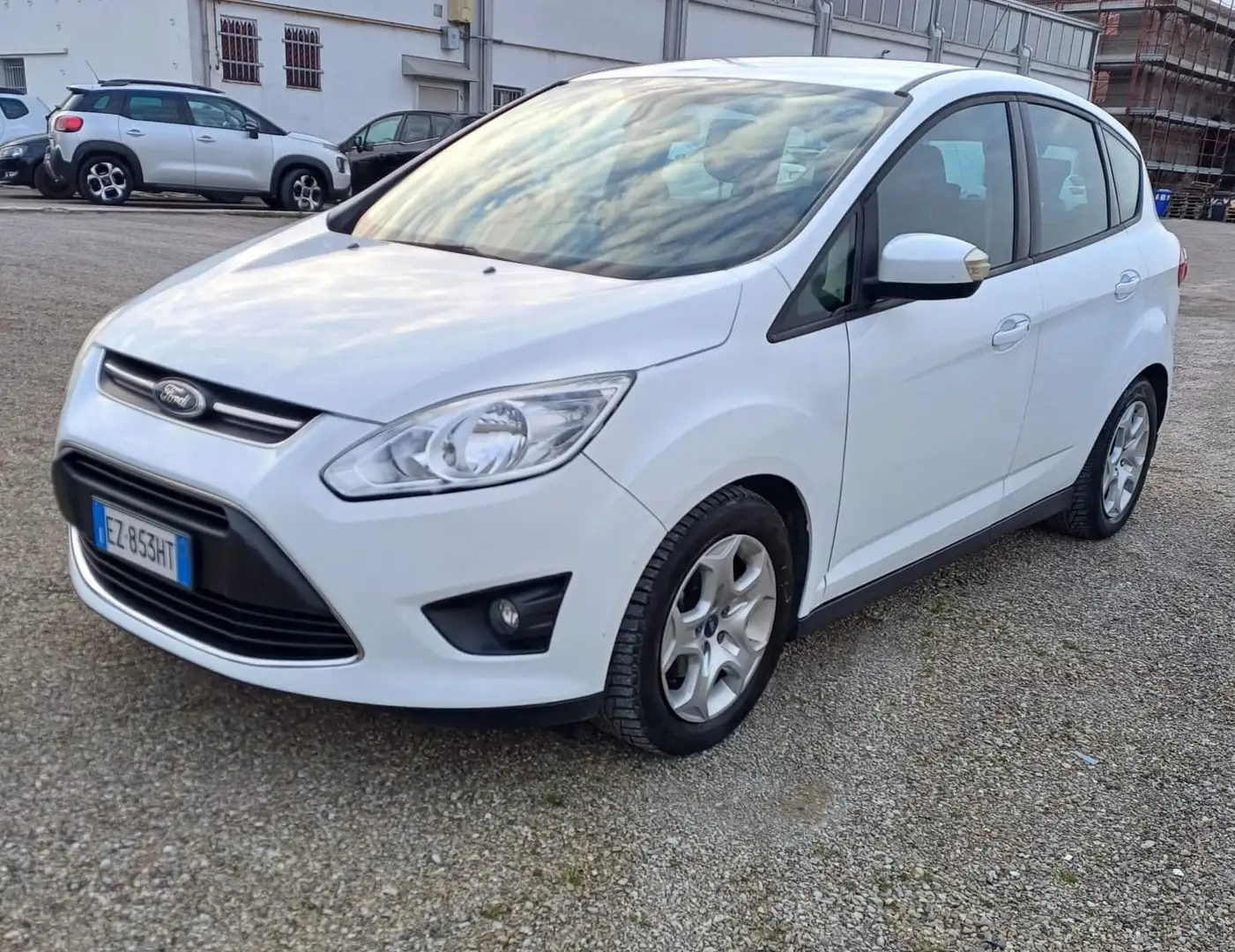 Ford C-Max C-Max 1.6 tdci Titanium 95cv Weiß - 2