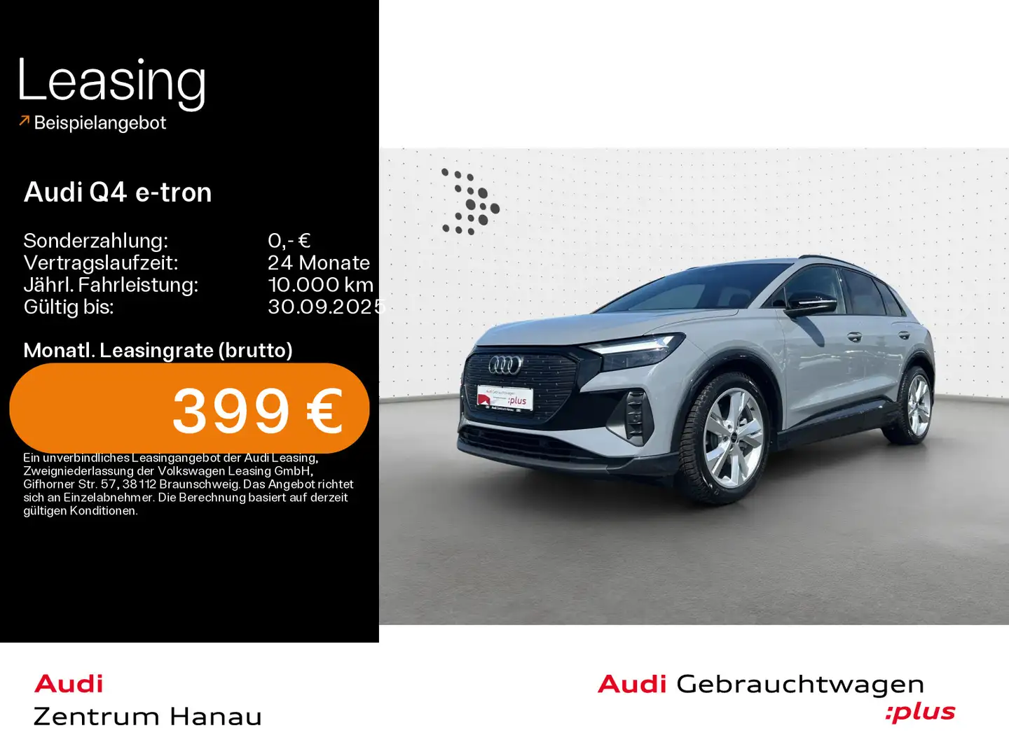 Audi Q4 e-tron 45 quattro advanced*NAVI-PLUS*SONOS*OP Gris - 1