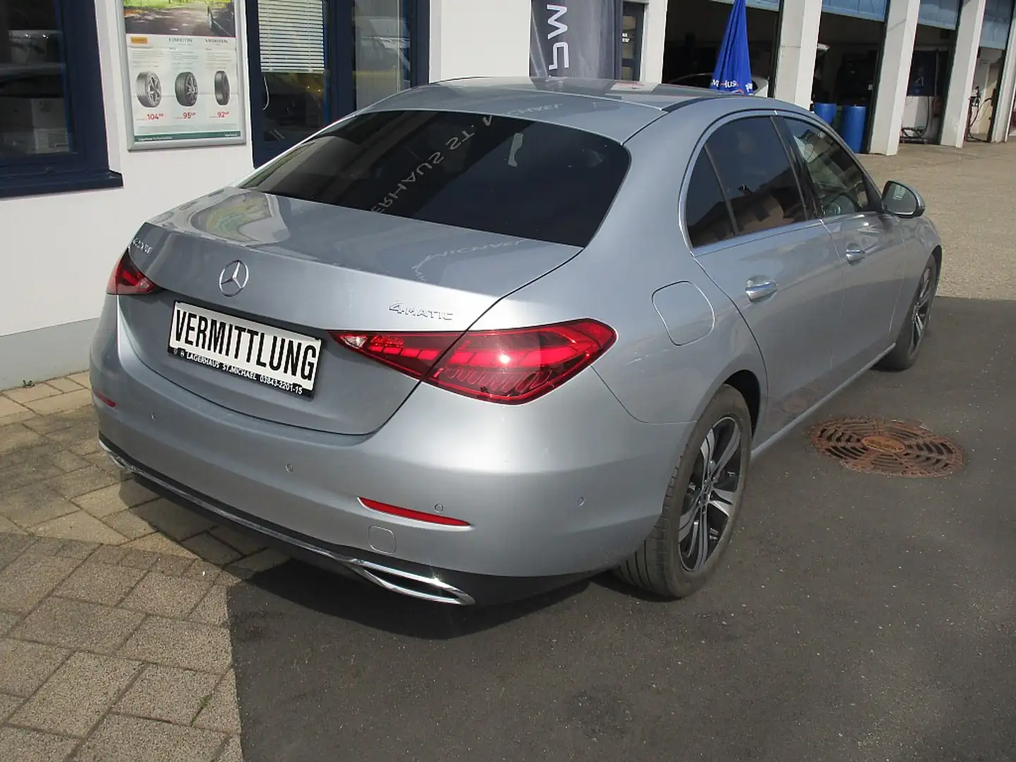 Mercedes-Benz C 220 d 4Matic Aut. Argent - 2