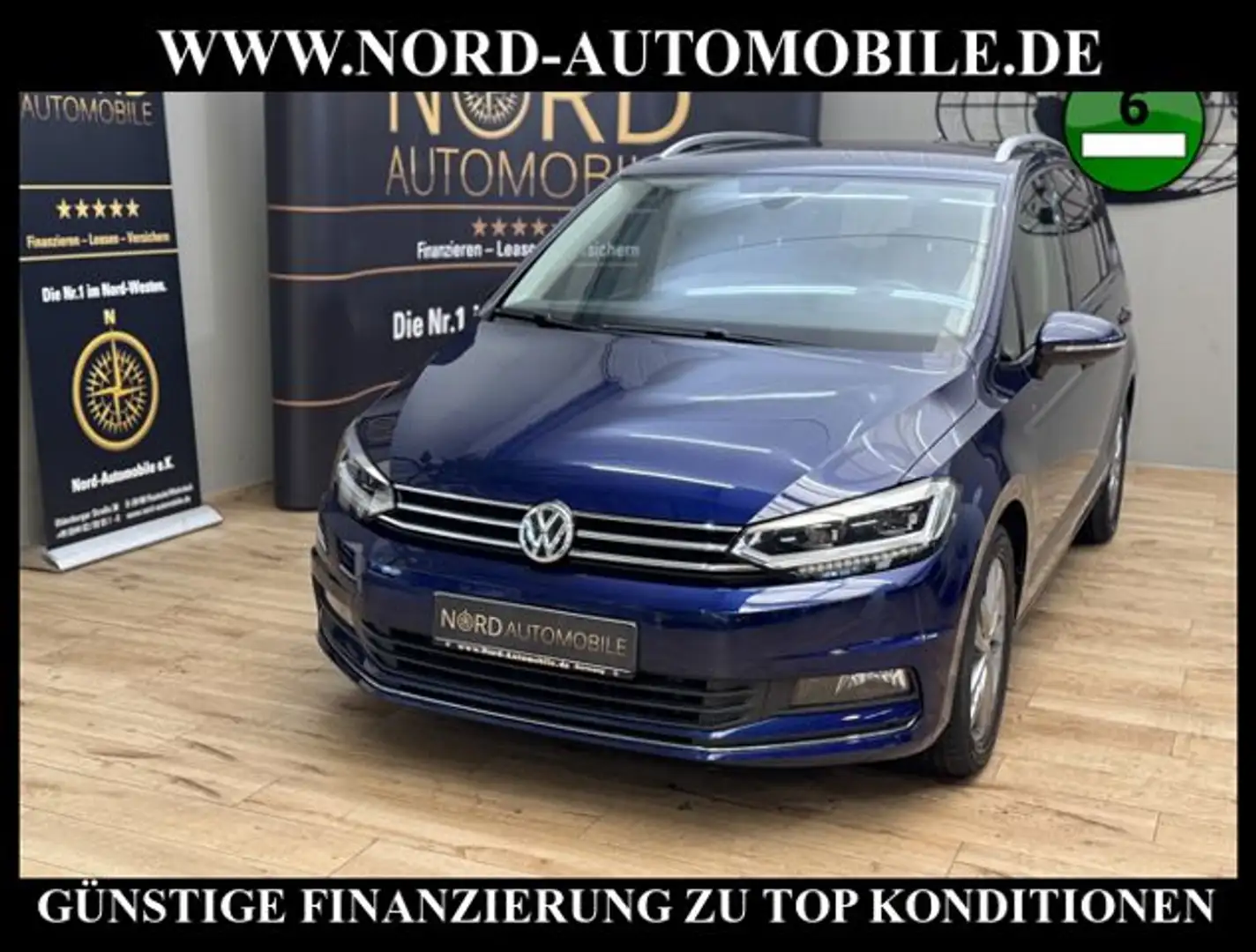 Volkswagen Touran Join 1.6 TDI 7-Sitzer/Navi/Standheizung Join Blau - 1