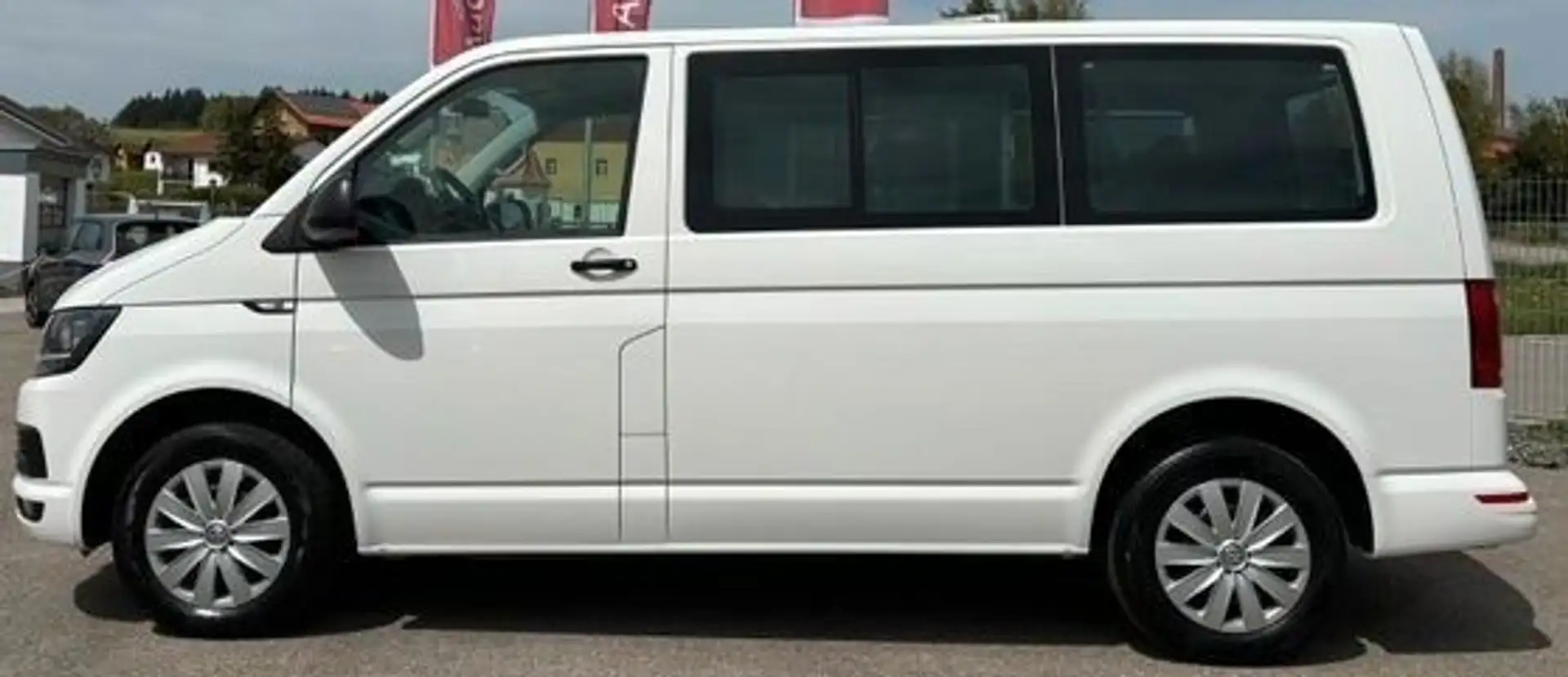 Volkswagen T6 Transporter T6 Bus Multivan Trendline 7Sitze Bett Standh. Blanc - 2