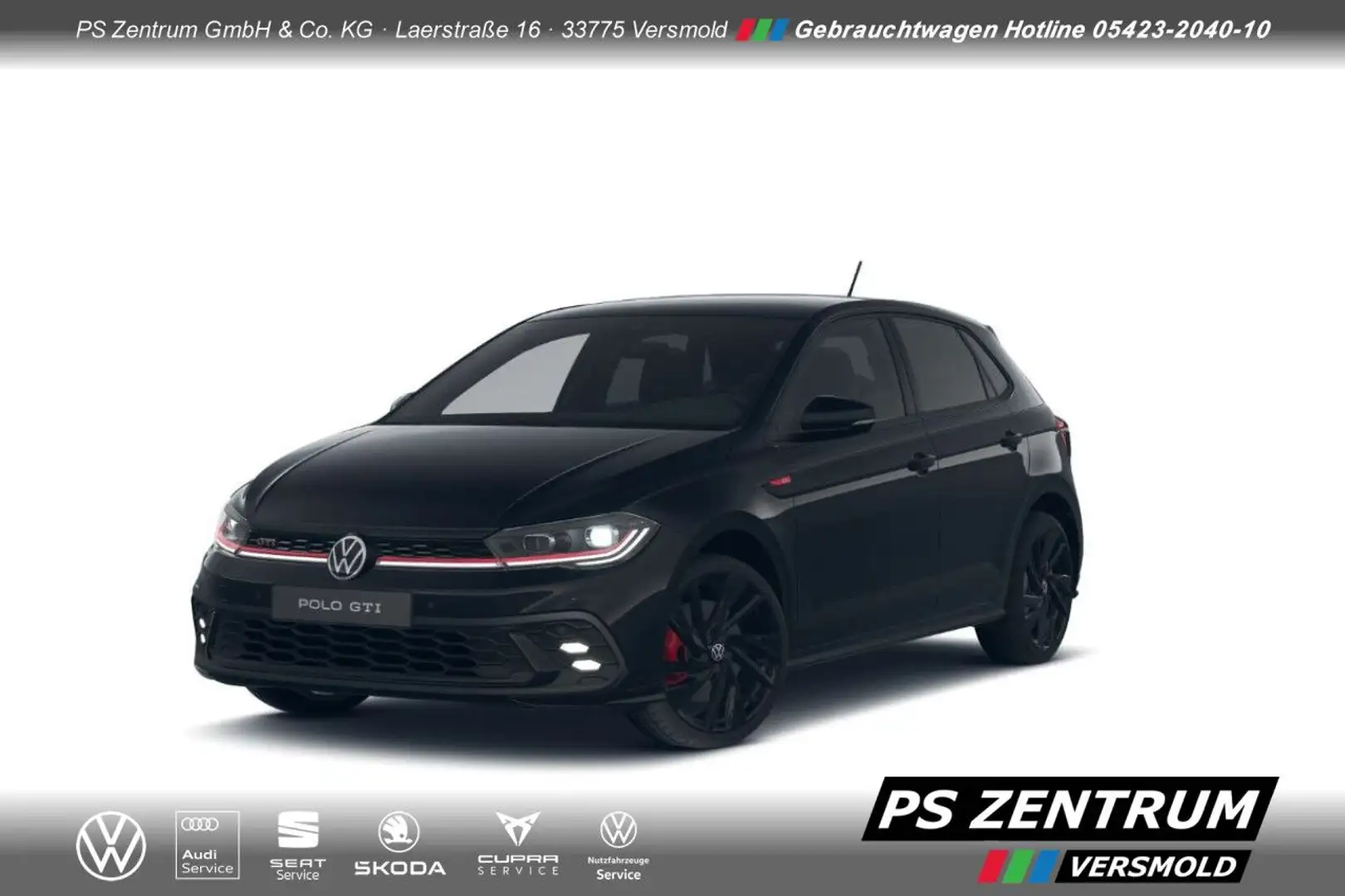 Volkswagen Polo GTI Black Style Matrix RFK Bluetooth Navi LED Nero - 1