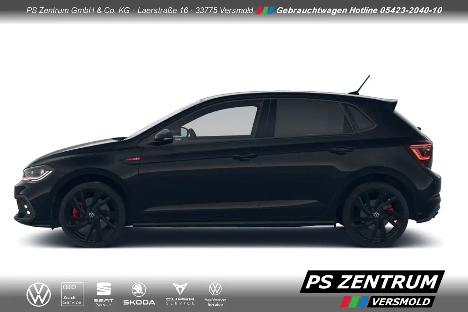 Volkswagen Polo GTI Black Style Matrix RFK Bluetooth Navi LED Nero - 2