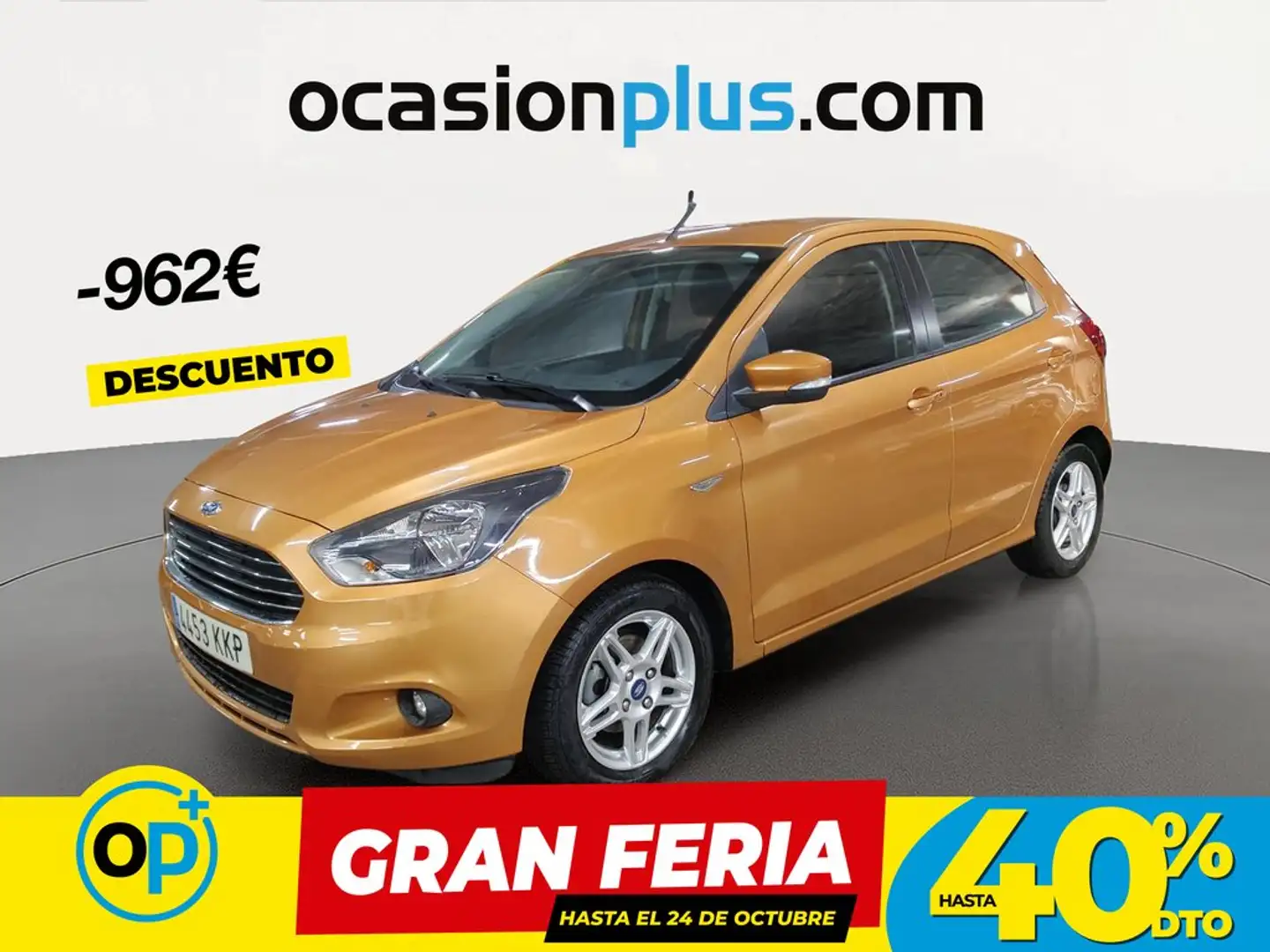 Ford Ka/Ka+ Ka+ 1.19 Ti-VCT Ultimate Naranja - 1