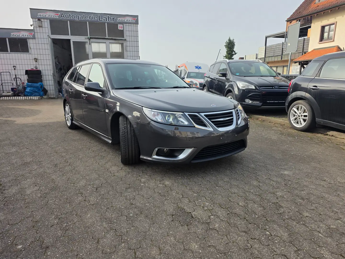 Saab 9-3 9-3 1.9 TTiD Kombi Aut. Aero Hirsch Perfomance Grau - 2