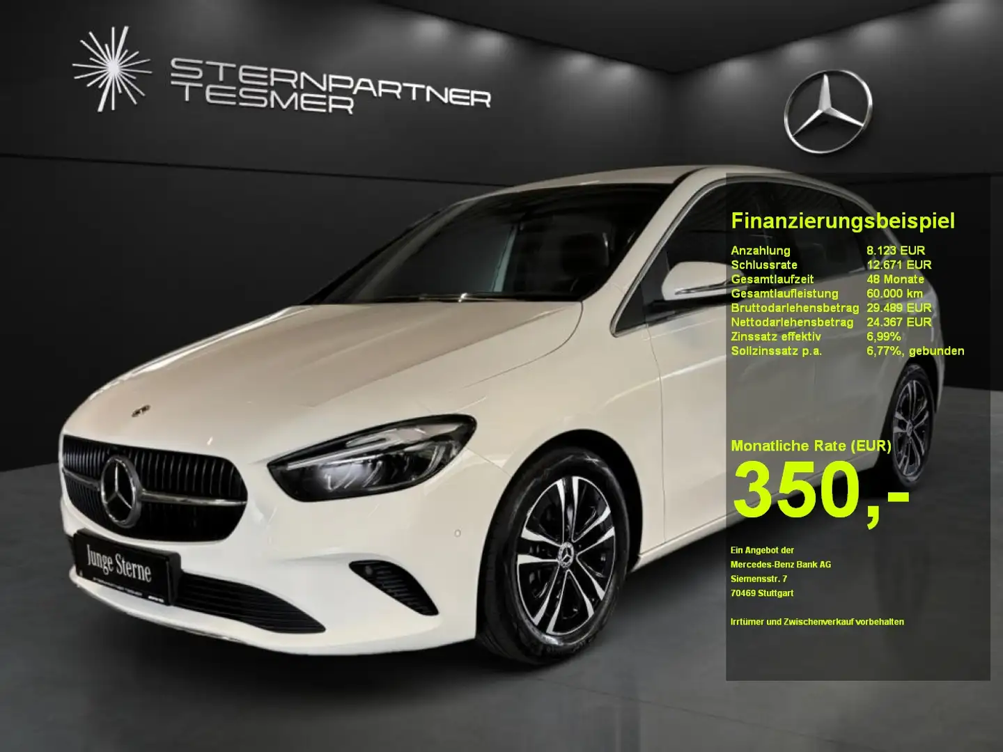 Mercedes-Benz B 200 PROGRESSIVE - KAMERA - DISTRONIC - AHK Blanc - 1