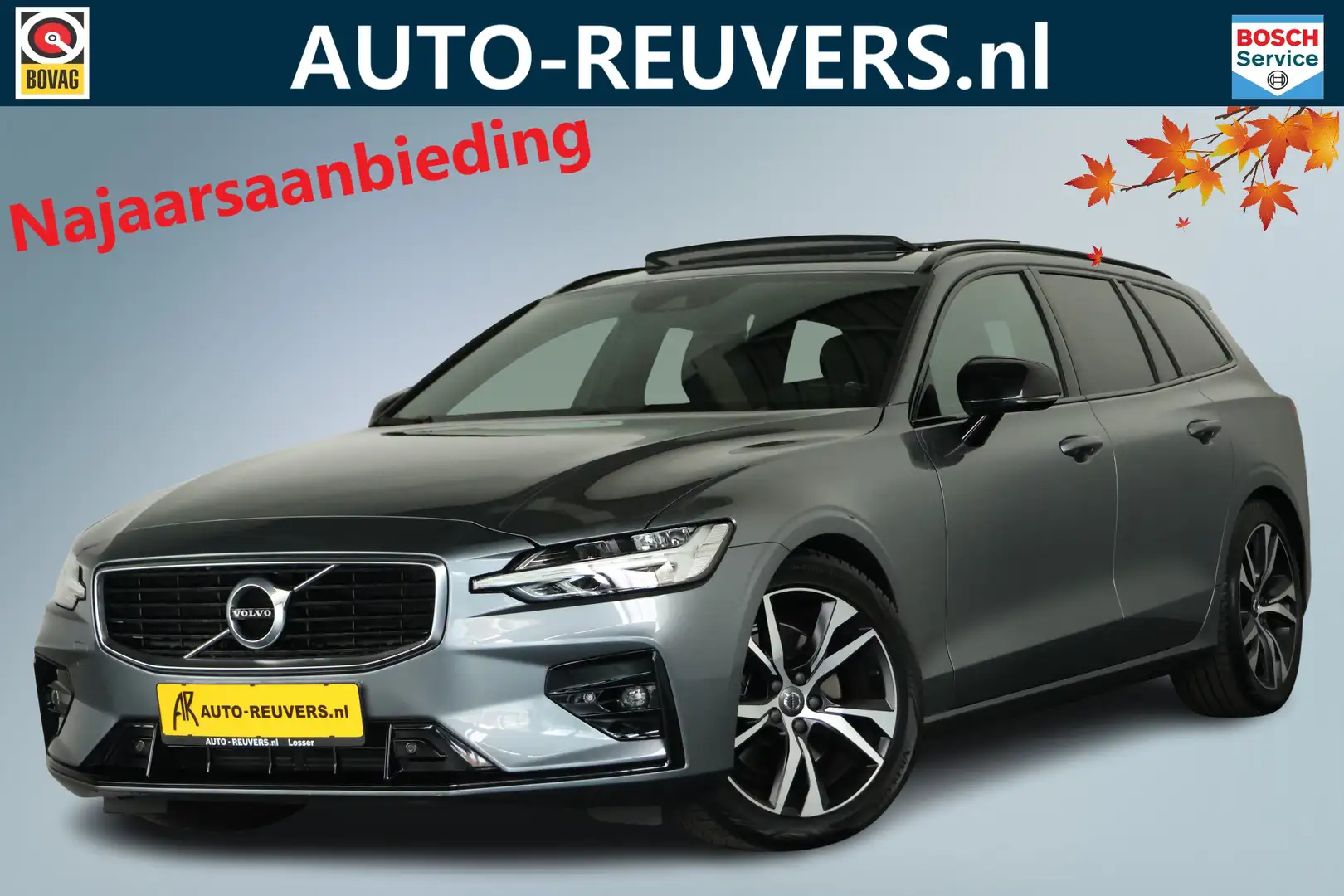 Volvo V60 2.0 T4 R-Design / Opendak / Harmankardon / Pilot a Gris - 1