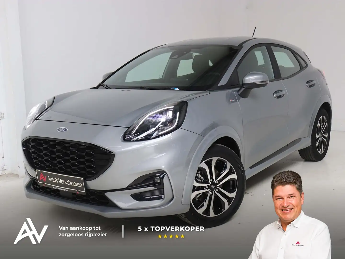 Ford Puma ST-Line 1.0 Ecoboost A7 ** LED | Carplay/Navi |... Argent - 1