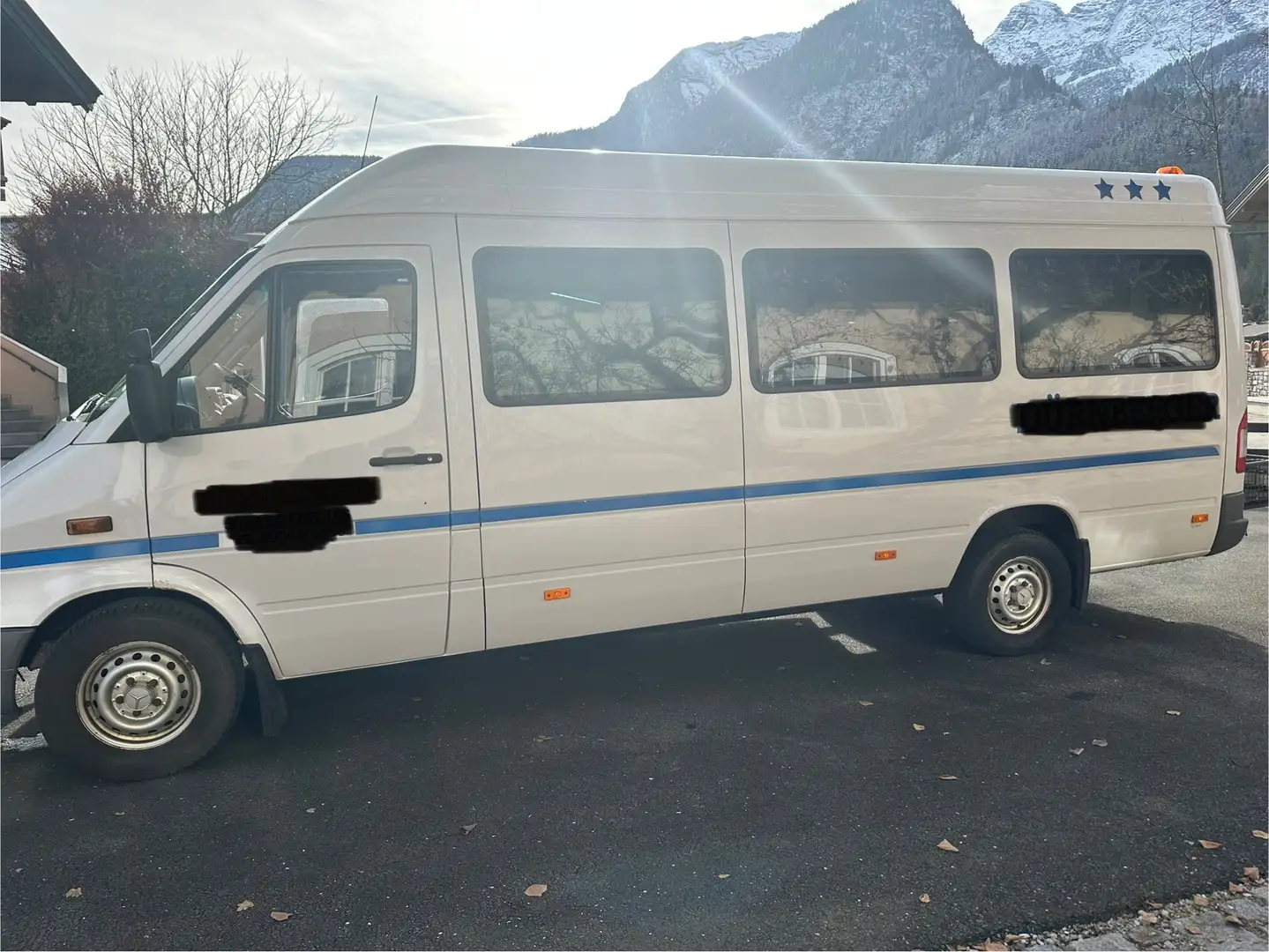 Mercedes-Benz Sprinter 313 CDI MAXI 9 Sitzer und 15 Sitzer Weiß - 2