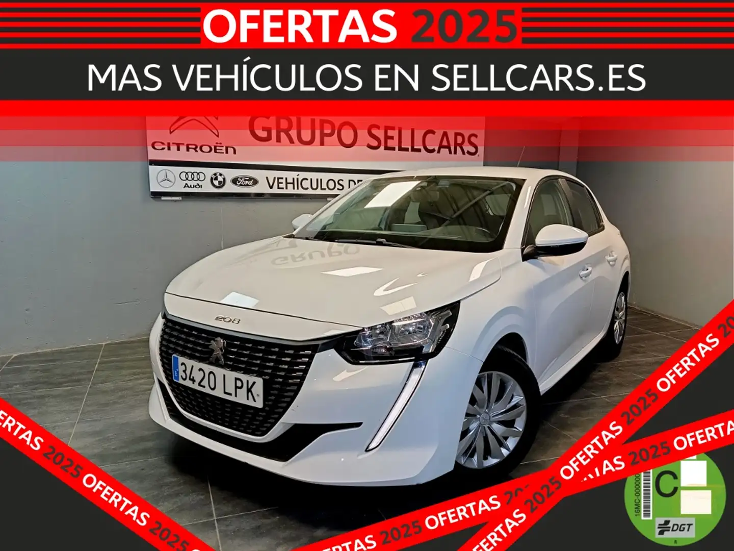 Peugeot 208 1.5 BlueHDi S&S Active 100 Blanco - 1