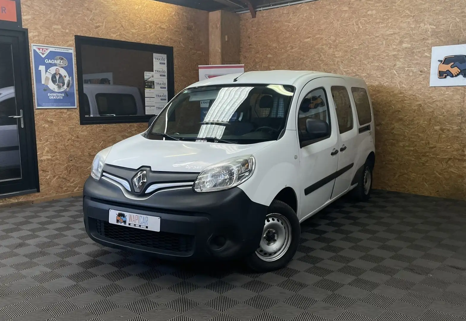 Renault Kangoo Maxi 5places 1.5 dCi eur6 utilitaire Blanc - 2
