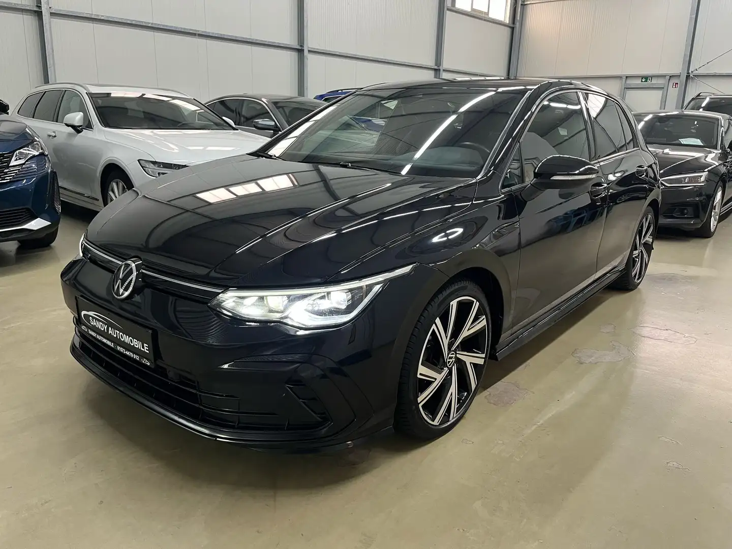 Volkswagen Golf R-Line2.0 TDILED ACC APP Sound SHZ Navi Noir - 1