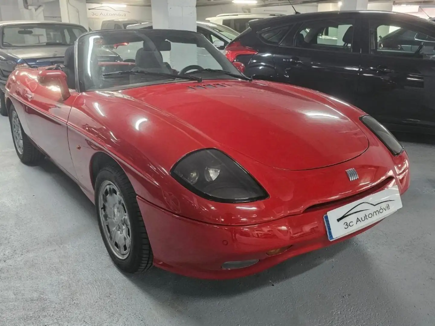 Fiat Barchetta Pequeño Manual de 2 Puertas Rojo - 1