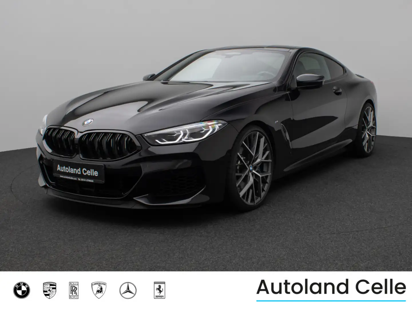 BMW M850 xD Kamera HUD DAB H K ACC SoftCl DisplKey Noir - 1