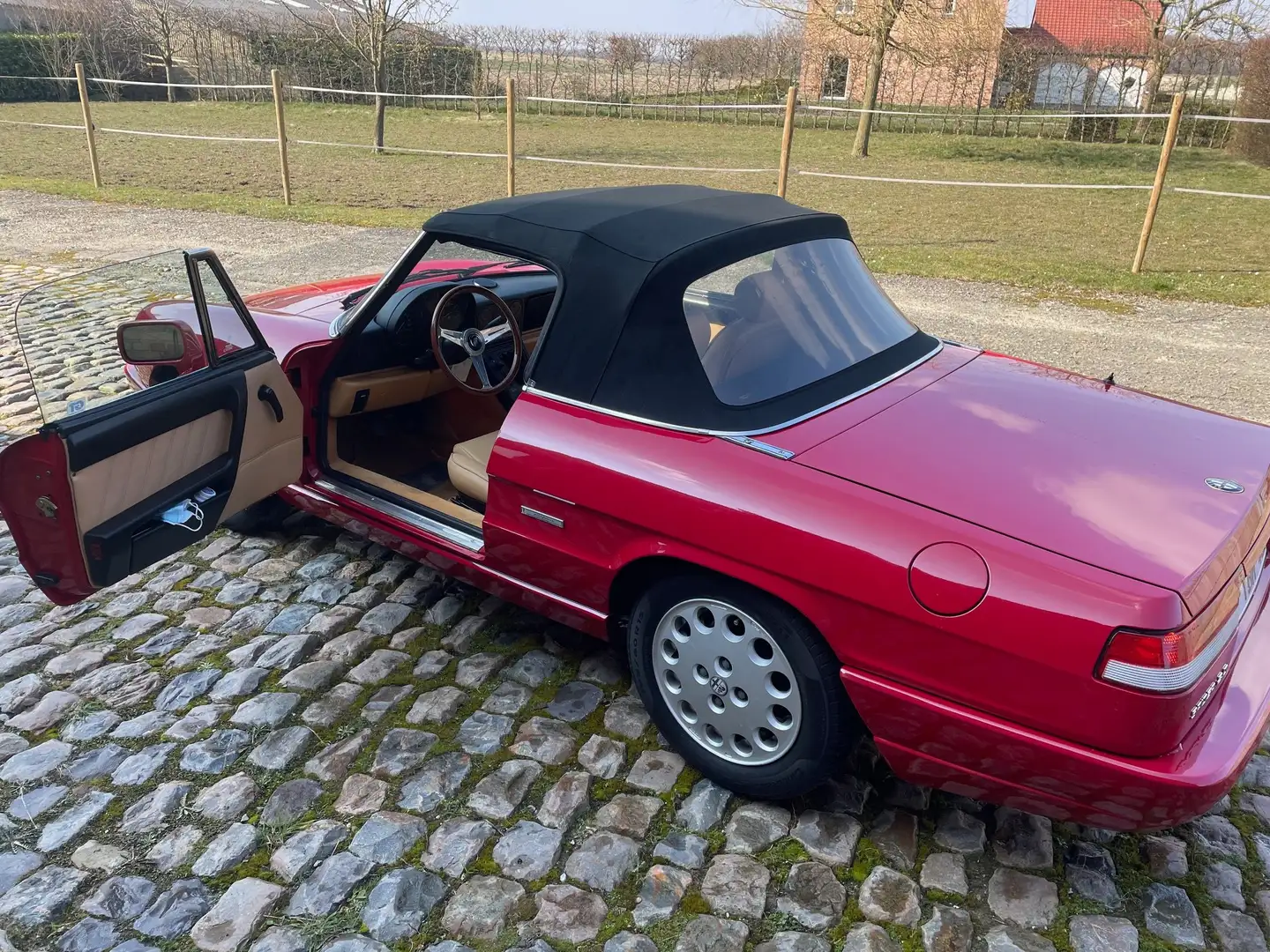 Alfa Romeo Spider Série 4 Rood - 2