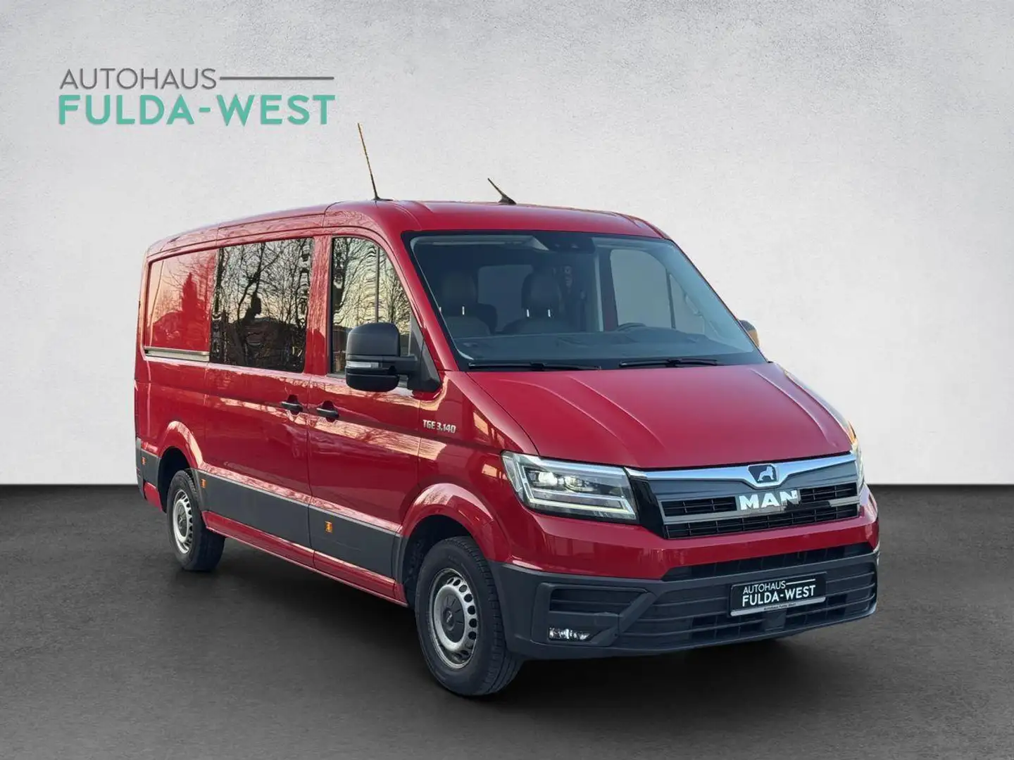 MAN TGE Mixto 7Sitze LED AHK3,0t Leder Klima R-CAM Rouge - 2