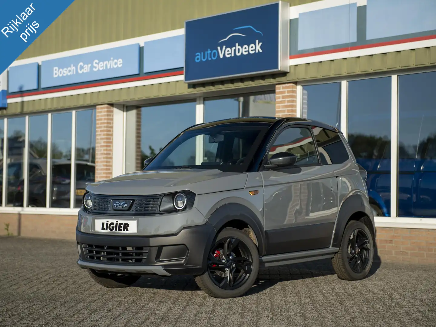 Ligier Myli R.EBEL 12 kWh Myli R.EBEL Edition 12 kWh !!NIEUW!! Grijs - 1