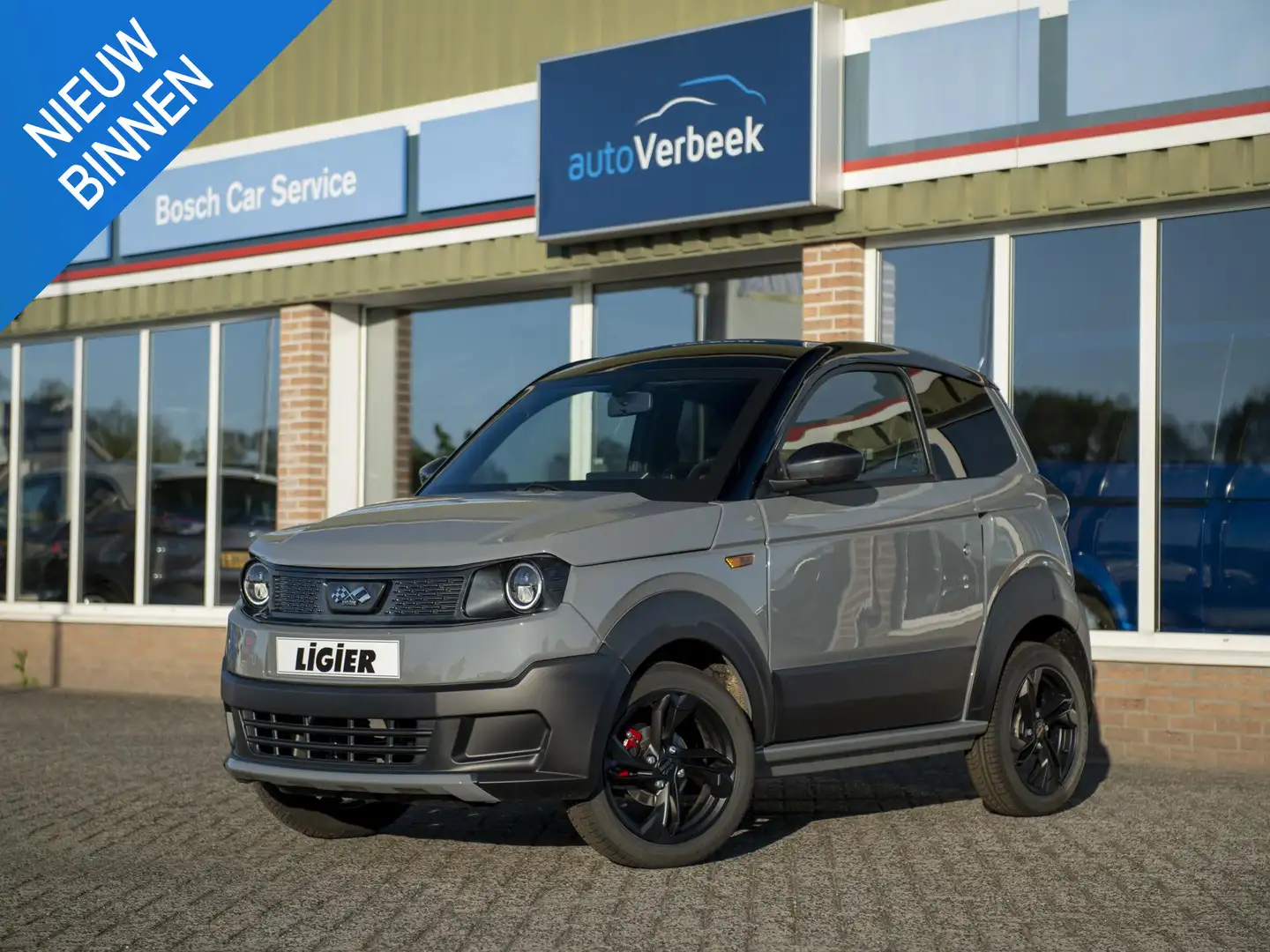 Ligier Myli R.EBEL 12 kWh Myli R.EBEL Edition 12 kWh !!NIEUW!! Grijs - 1