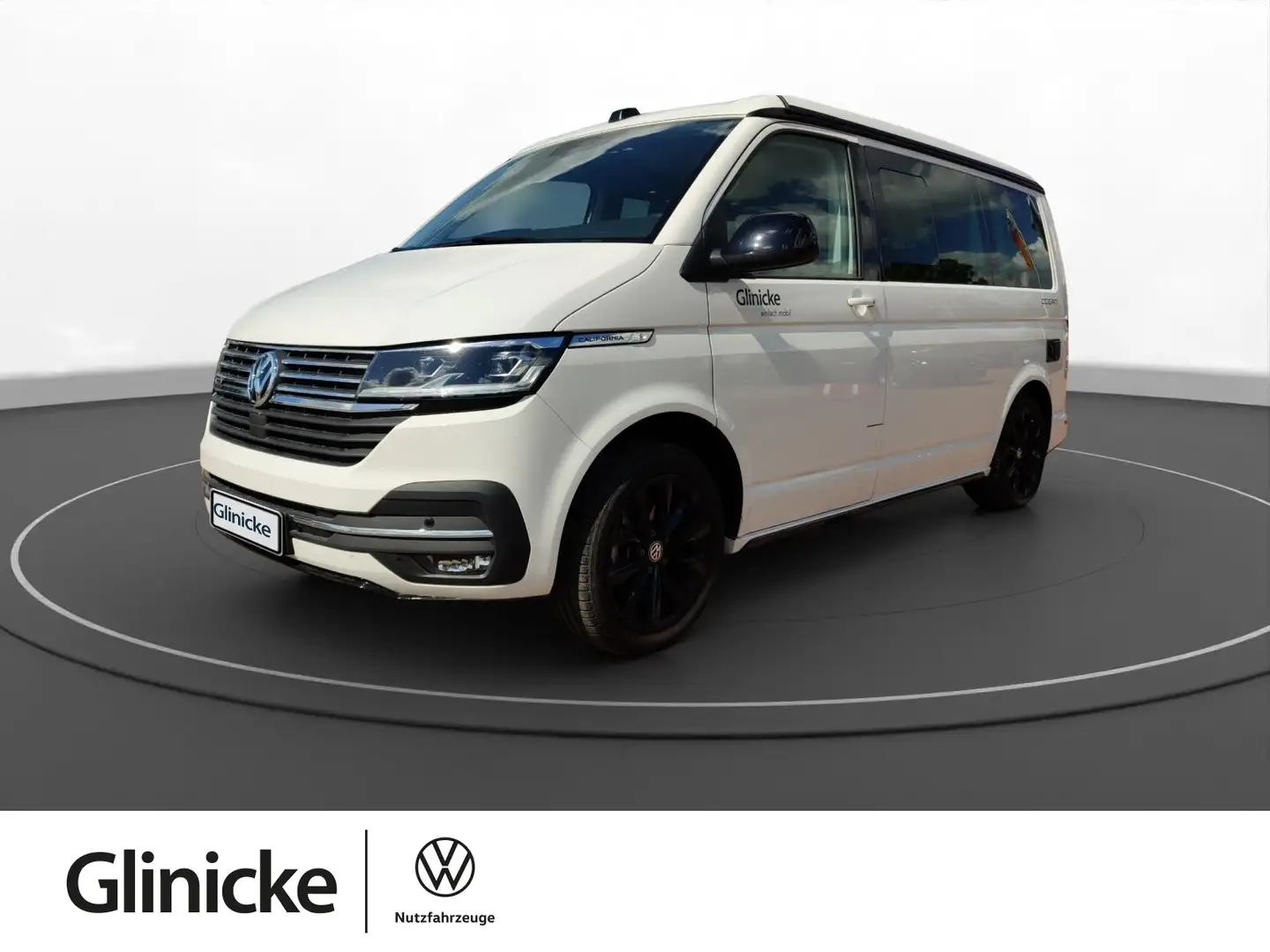 Volkswagen T6.1 California Ocean 2.0 TDI 4MOTION+AHK+ACC+ Weiß - 1
