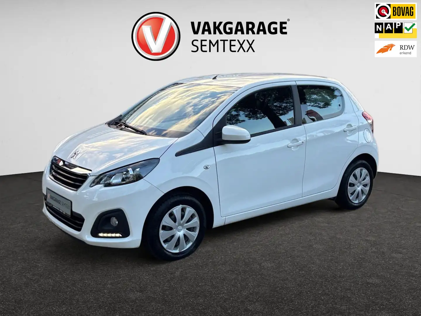 Peugeot 108 1.0 e-VTi Active | Airco | Led Dagrij Verl. | Orig Blanc - 1