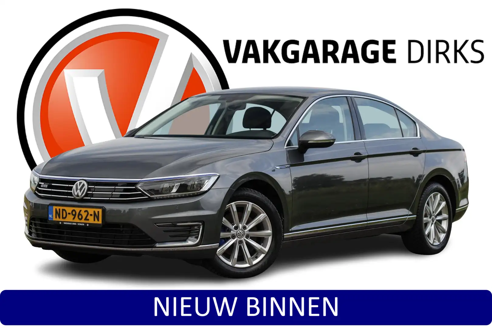 Volkswagen Passat 1.4 TSI GTE ✅ LED ✅ Carplay ✅ Trekhaak Сірий - 1
