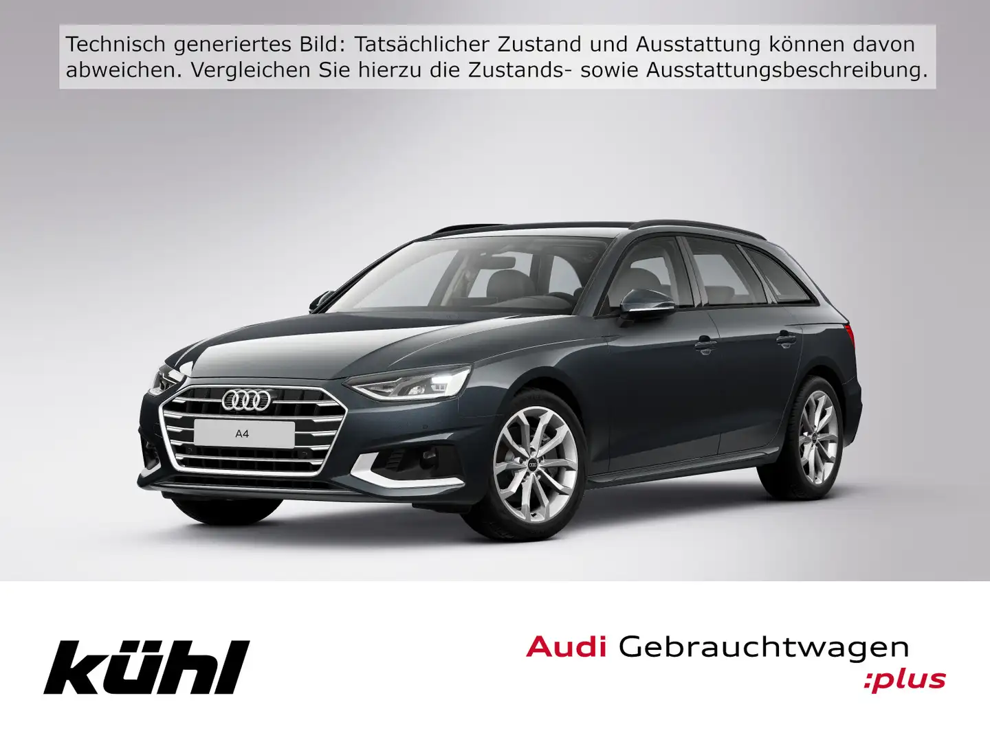 Audi A4 40 TDI S tronic Advanced ACC Kamera Nav Gris - 1