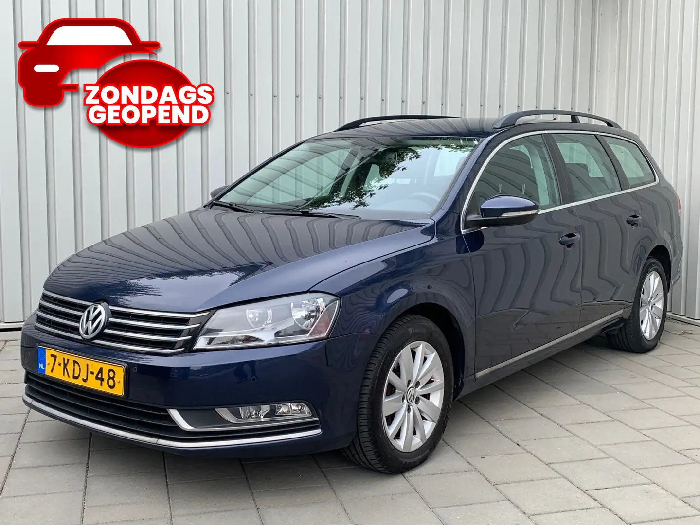 Volkswagen Passat Variant 1.4 TSI Comfortline BlueMotion|Automaat|Navigatie| Blauw - 1