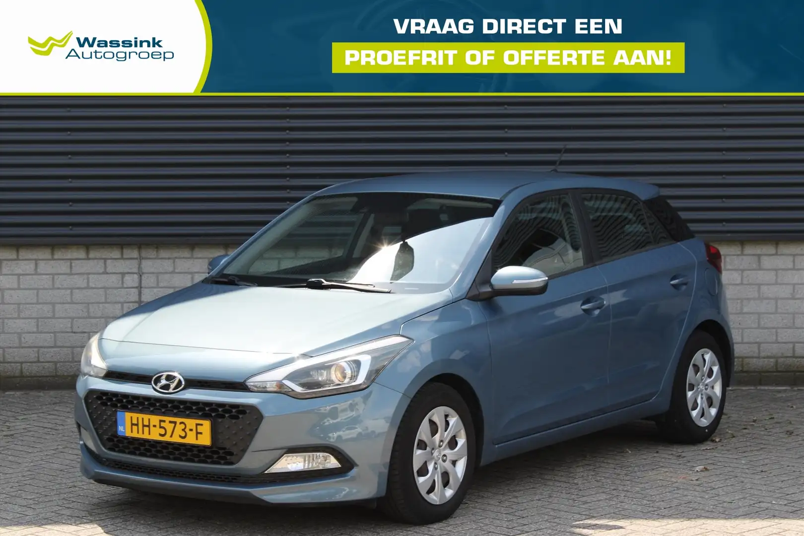 Hyundai i20 1.2I i-Motion I Airconditioning I Cruise Control I Blauw - 1