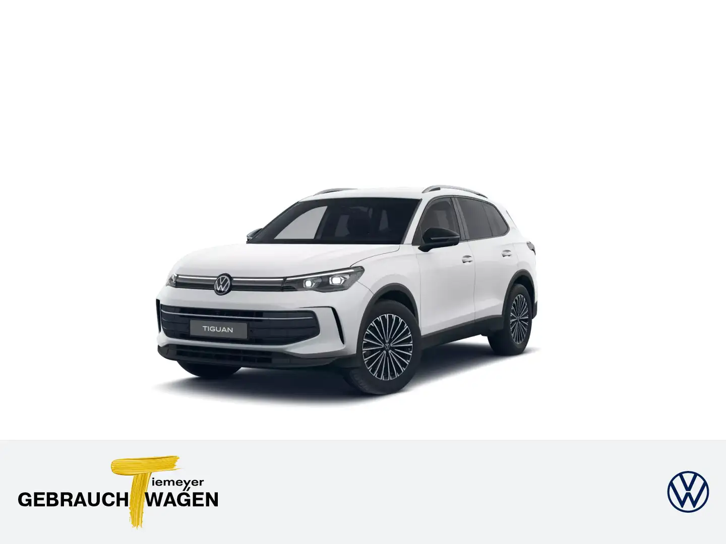 Volkswagen Tiguan 1.5 eTSI DSG GOAL+ LM18 AHK NAVI KAMERA Weiß - 1